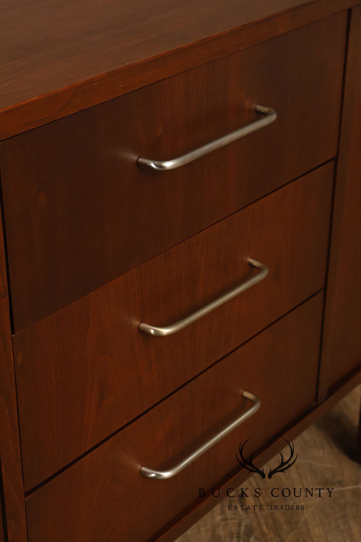 Mid Century Modern Walnut Credenza