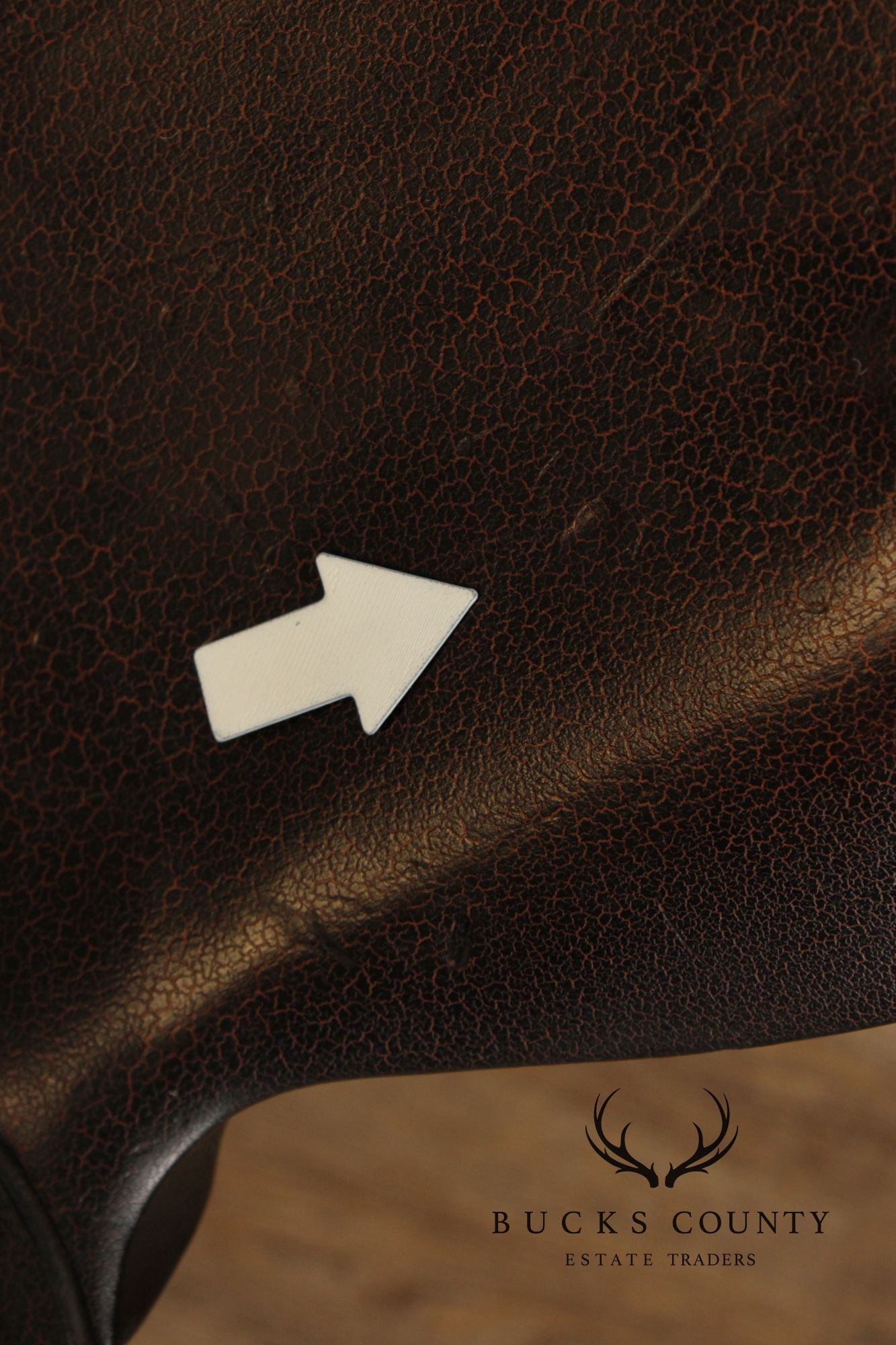 D.R. Dimes Distress Painted Windsor Side Chair