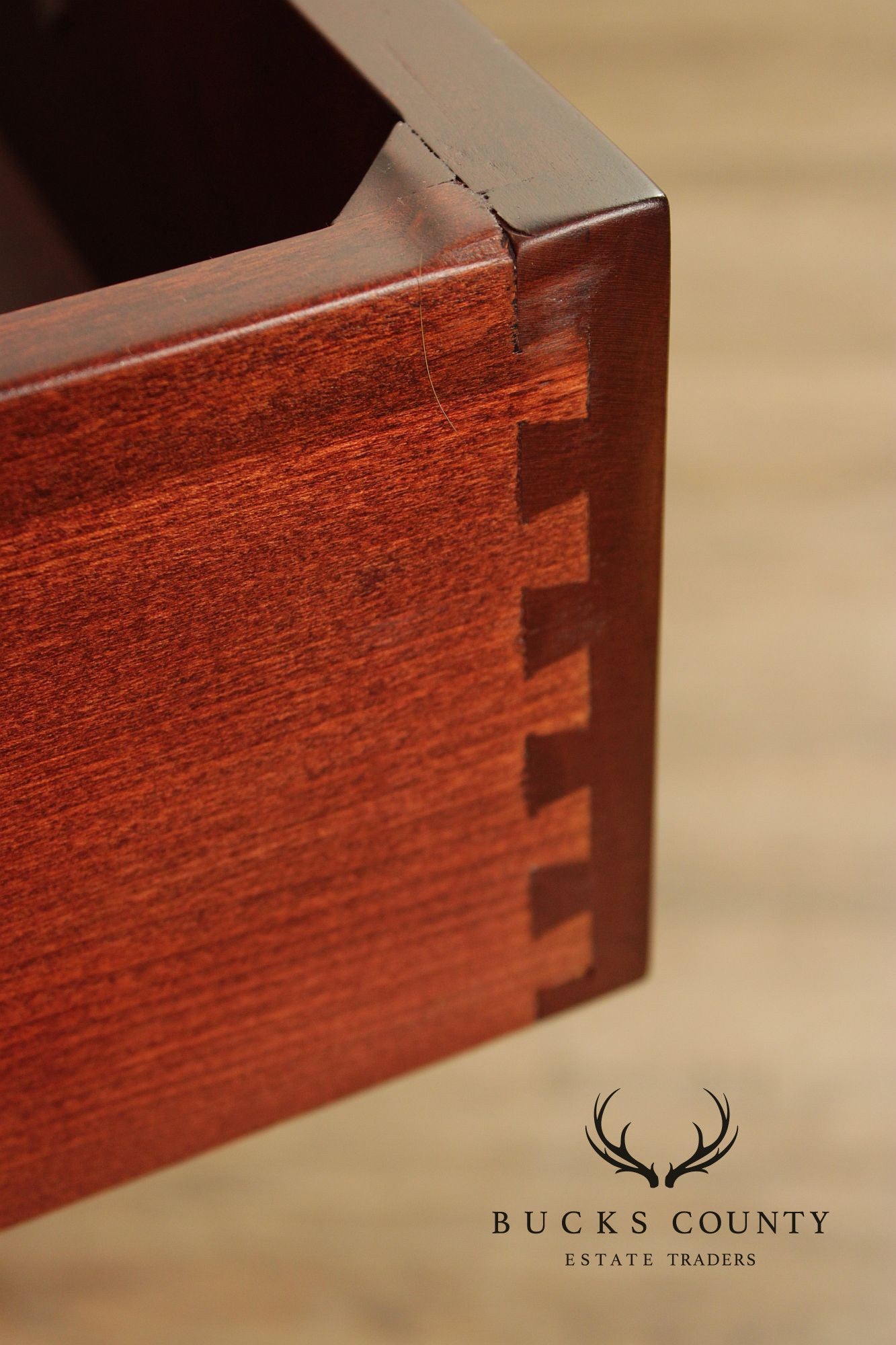 E.A. Clore Sons Cherry Colonial Style Sideboard Buffet