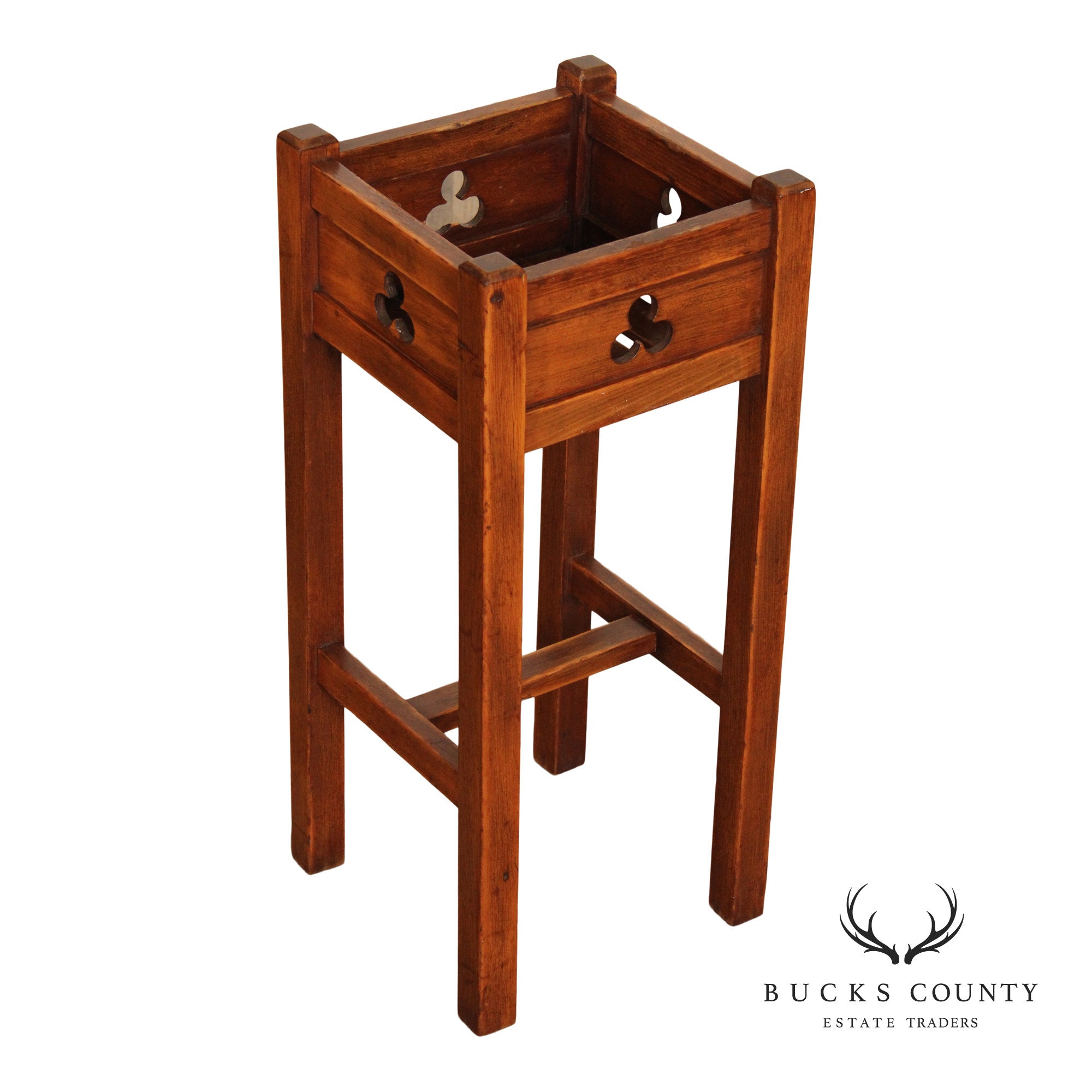 Antique Arts and Crafts Plant Stand