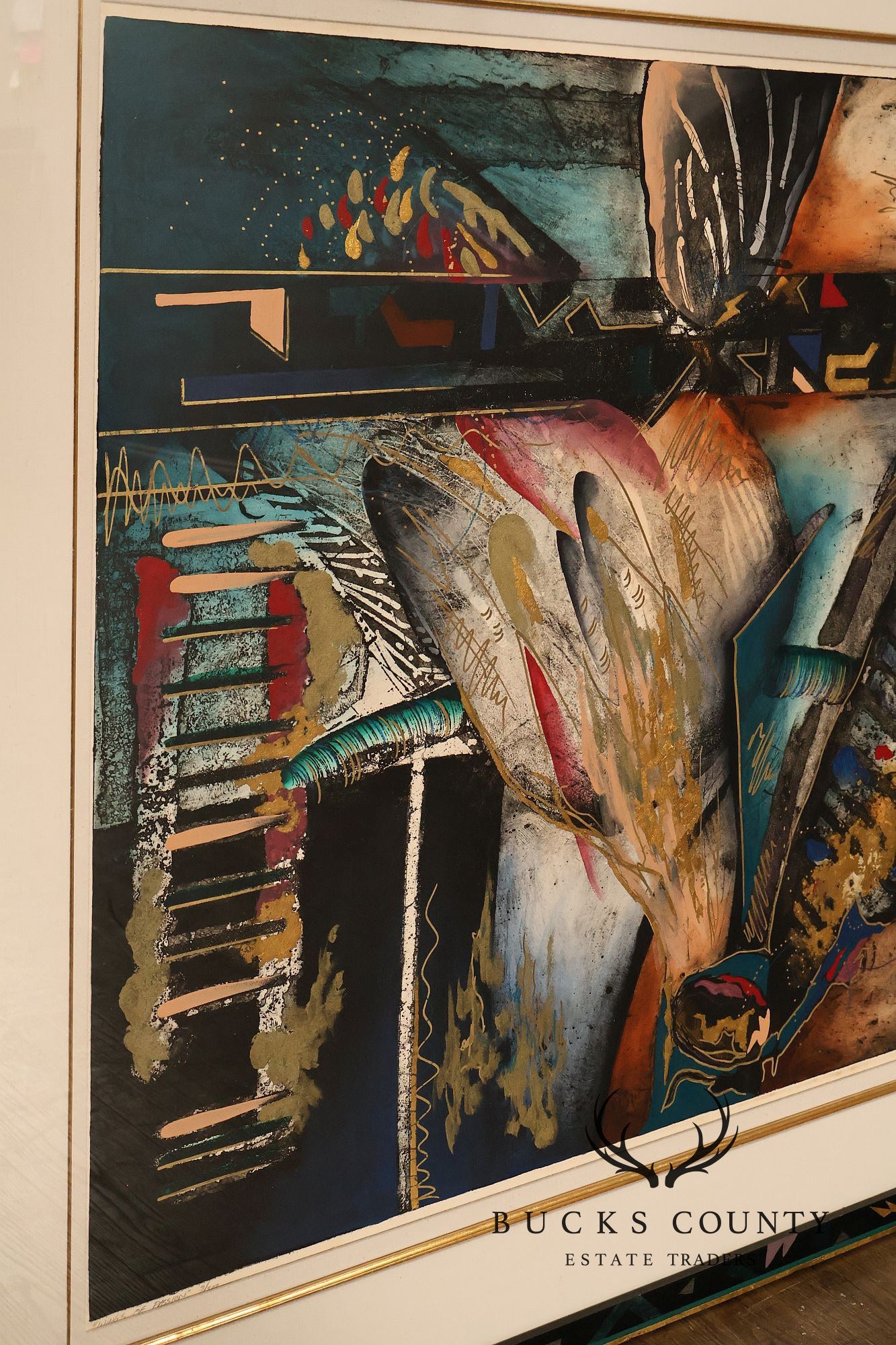 Robert Kostuck "Wings Of Passion" Signed Framed Print
