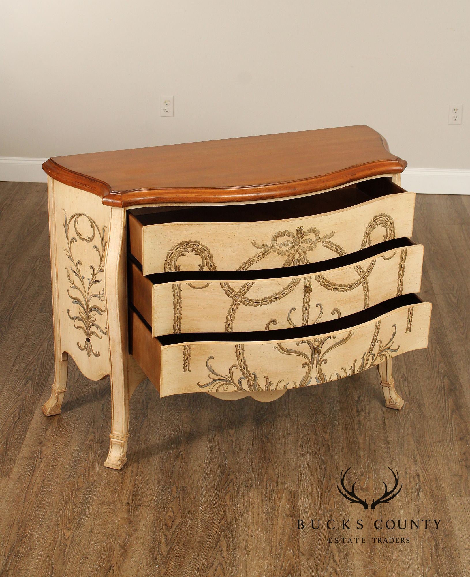Ferguson Copeland 'Isabella' Paint Decorated Commode