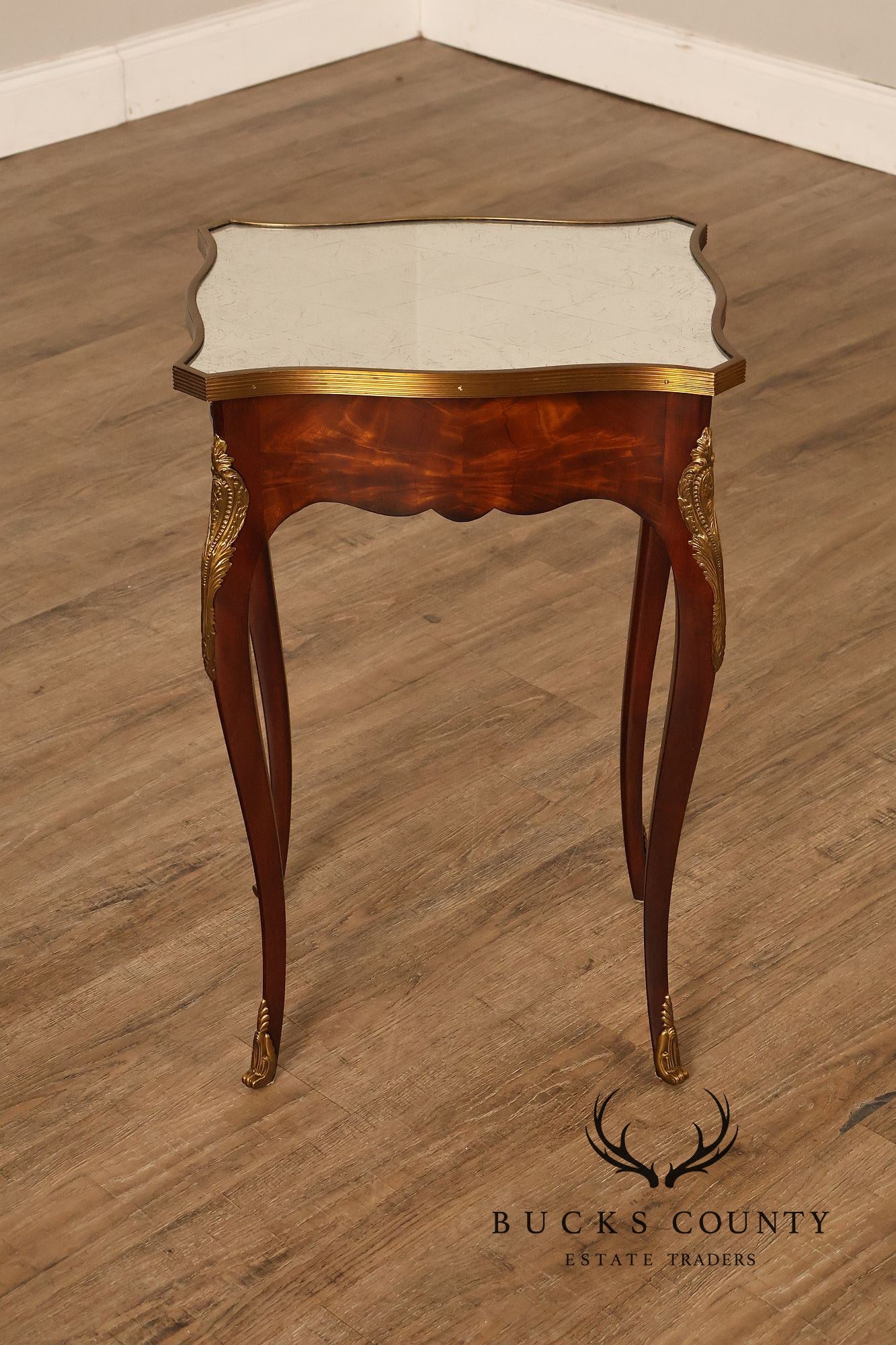 Theodore Alexander 18th Century Style Mahogany Lamp Table
