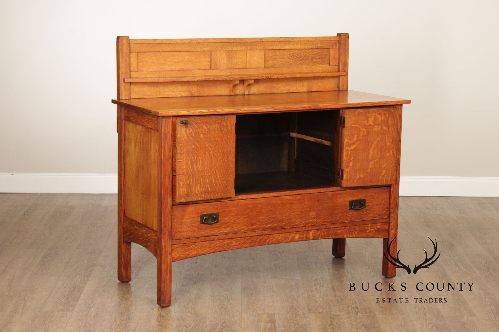 L. & J.G. Stickley Antique Mission Oak Sideboard
