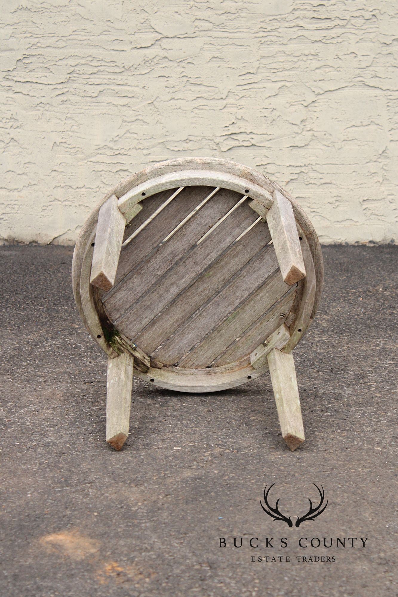 Gloster Outdoor Teak Round Side Table