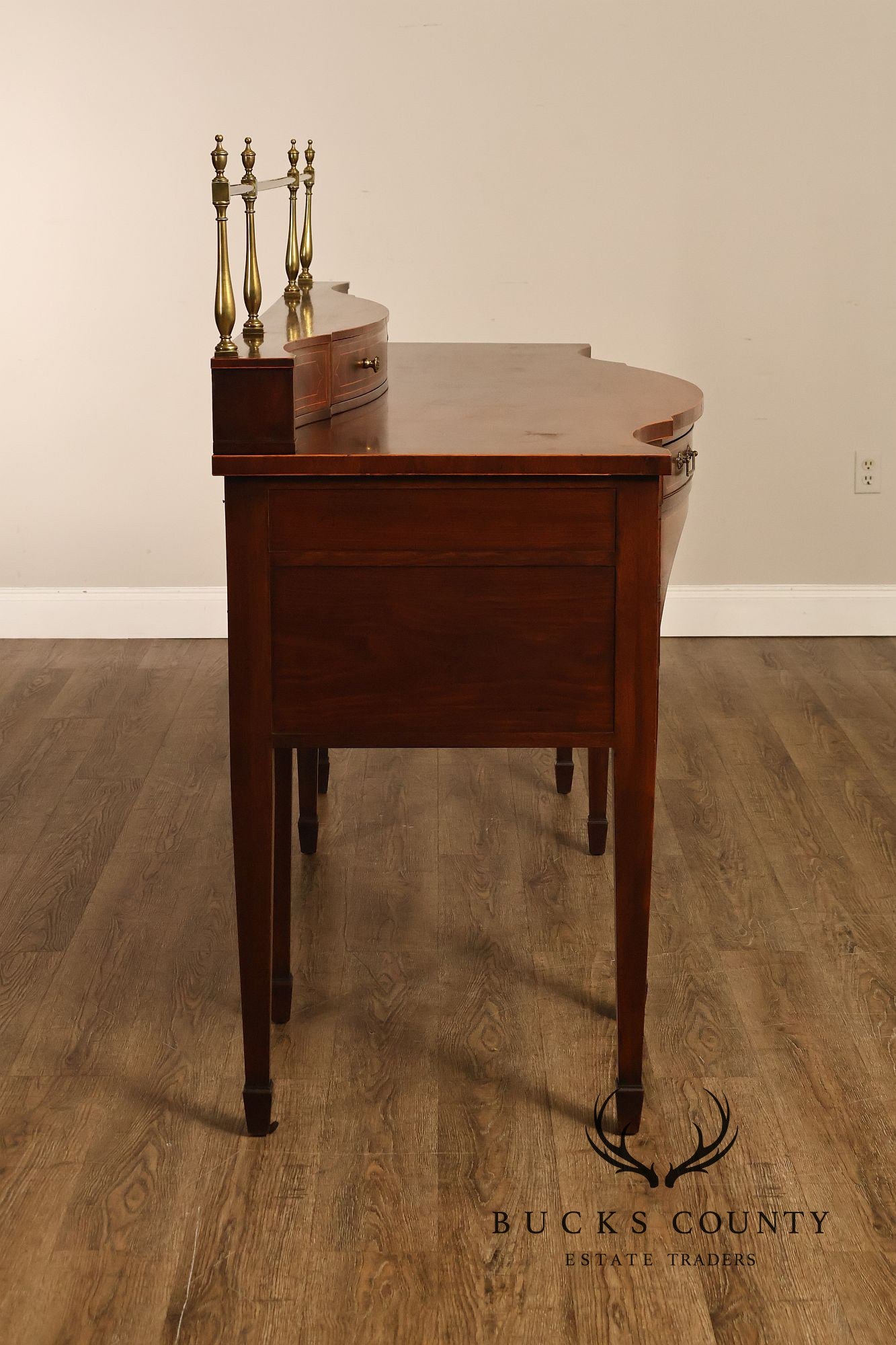 1940's Baker Regency Style Mahogany Sideboard