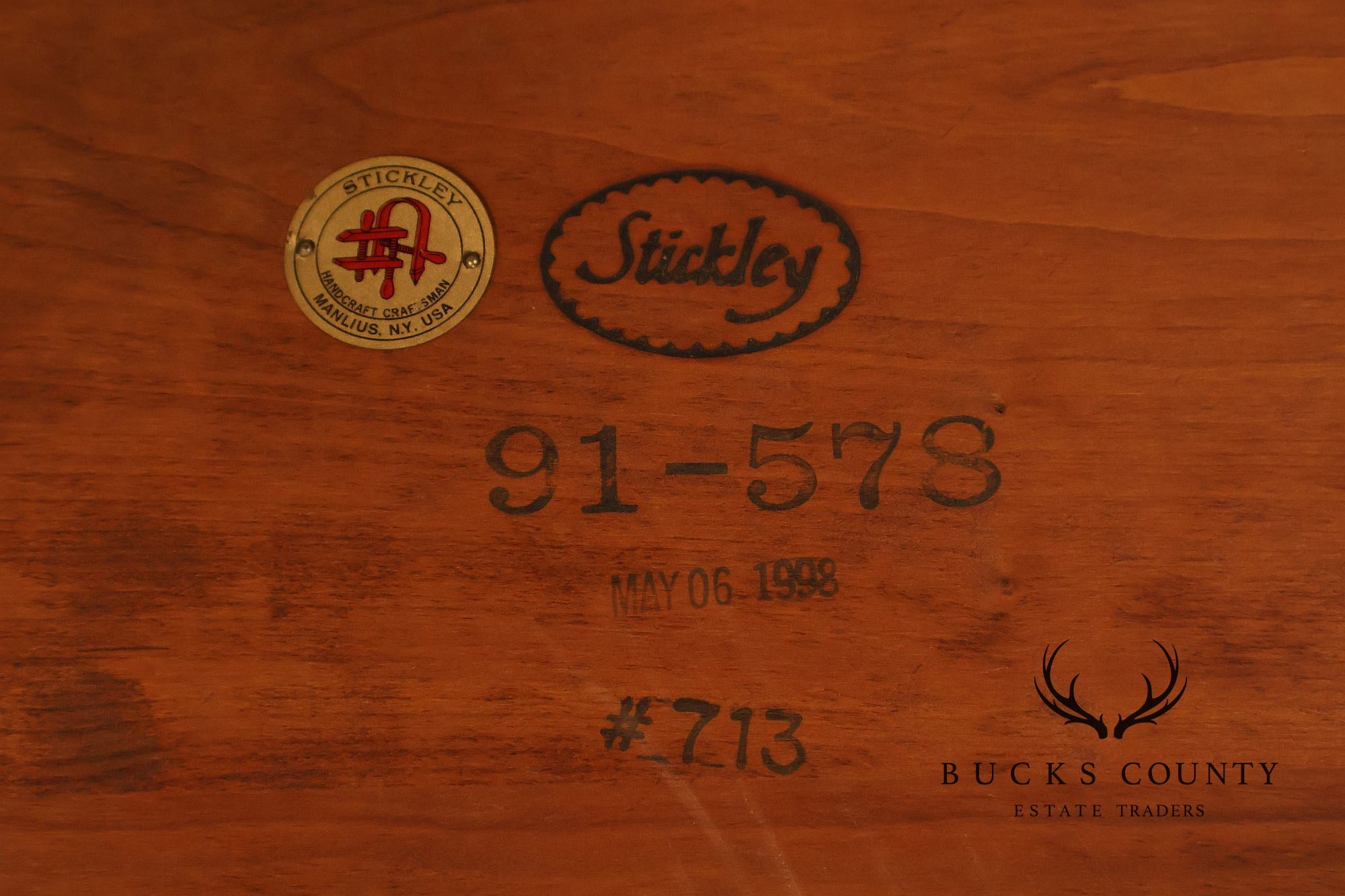 Stickley Mission Collection Cherry Coffee Table