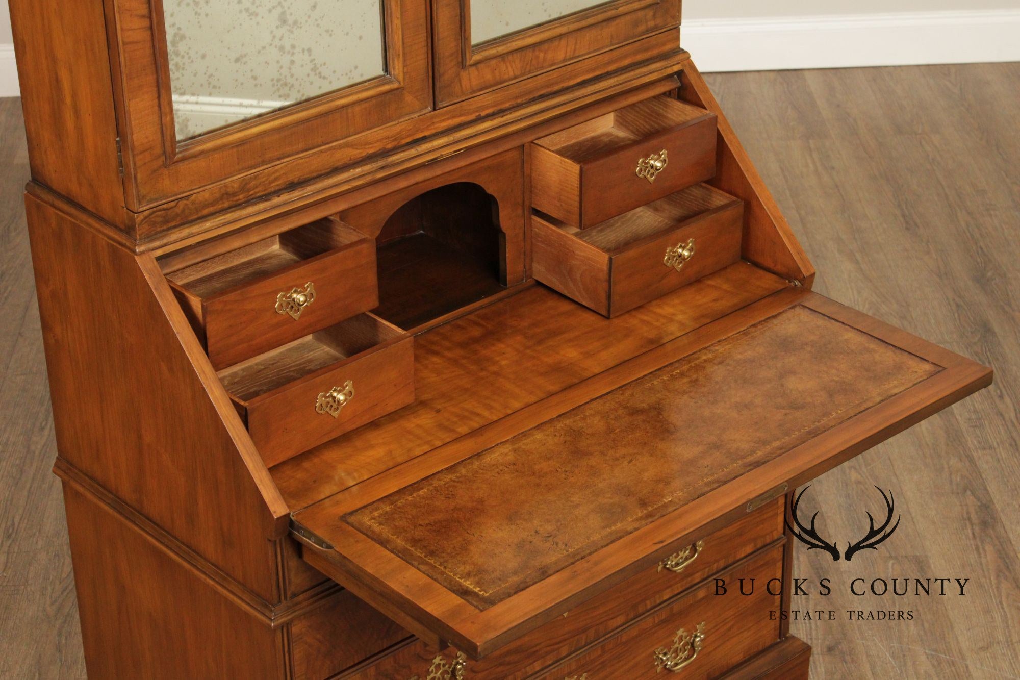 Baker Collectors' Edition Walnut Secretary Desk