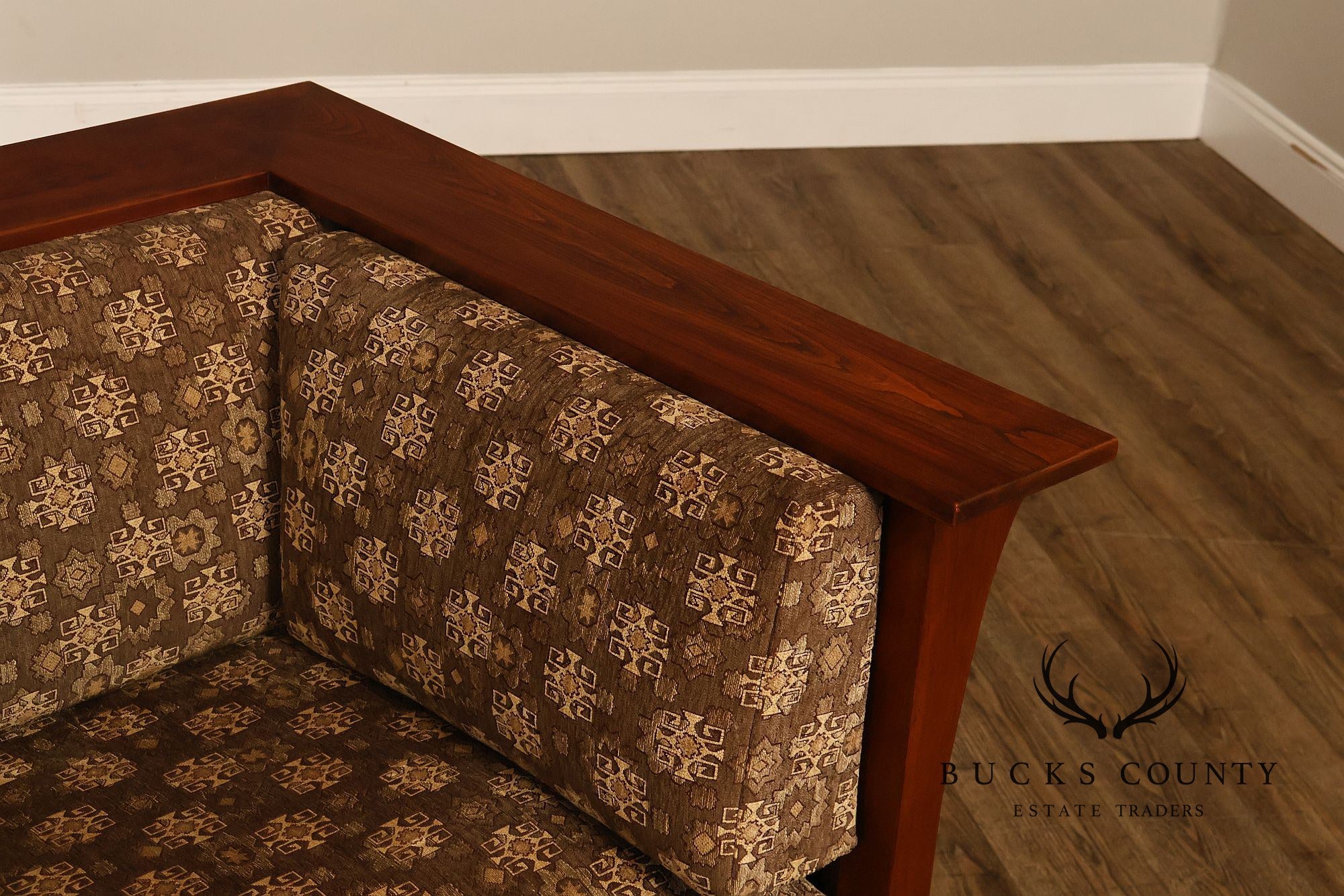 Stickley Mission Collection Cherry Spindle Loveseat