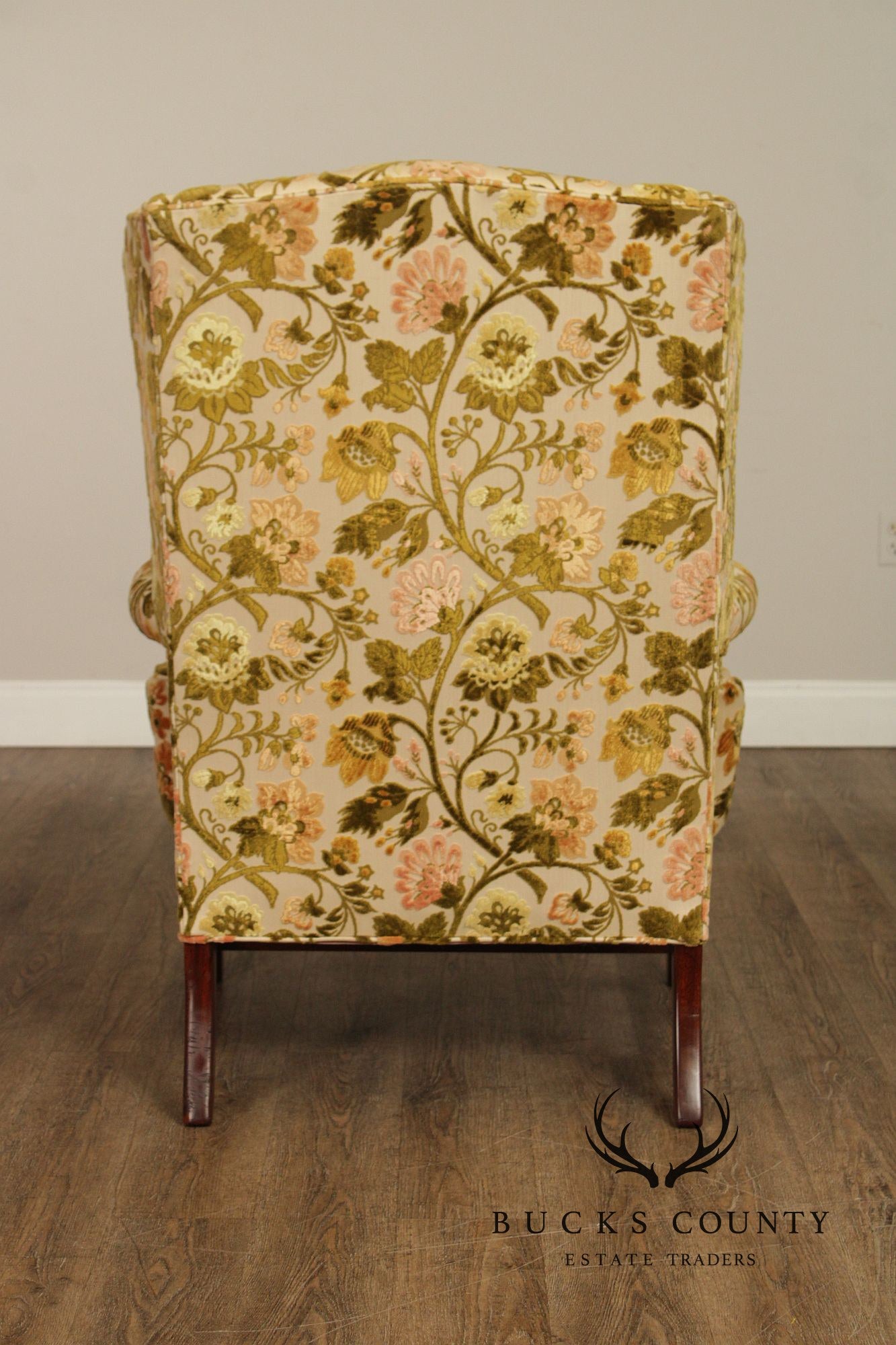Hickory Chair Vintage Pair Of Wingback Chairs