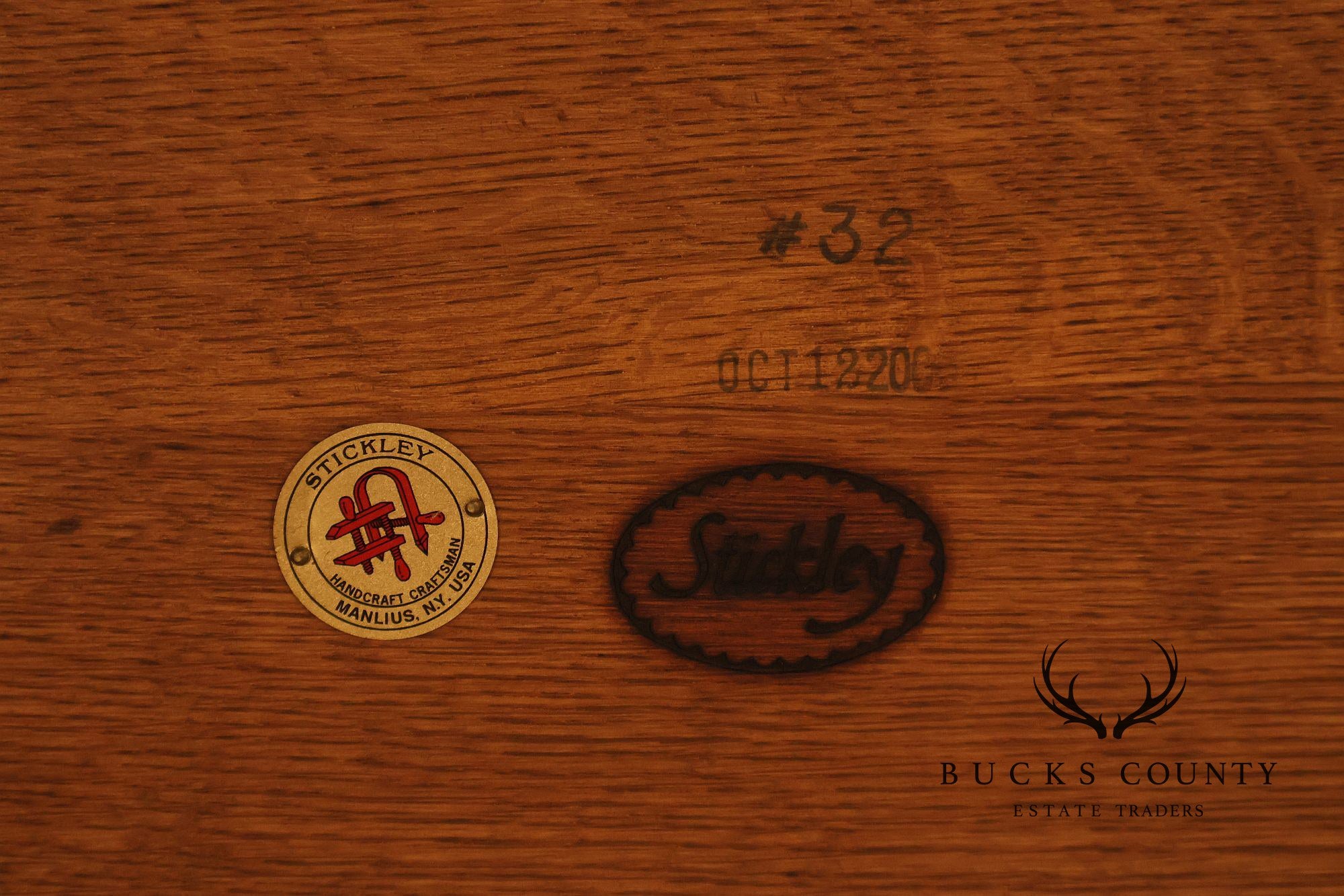 Stickley Mission Collection Oak Cocktail Table