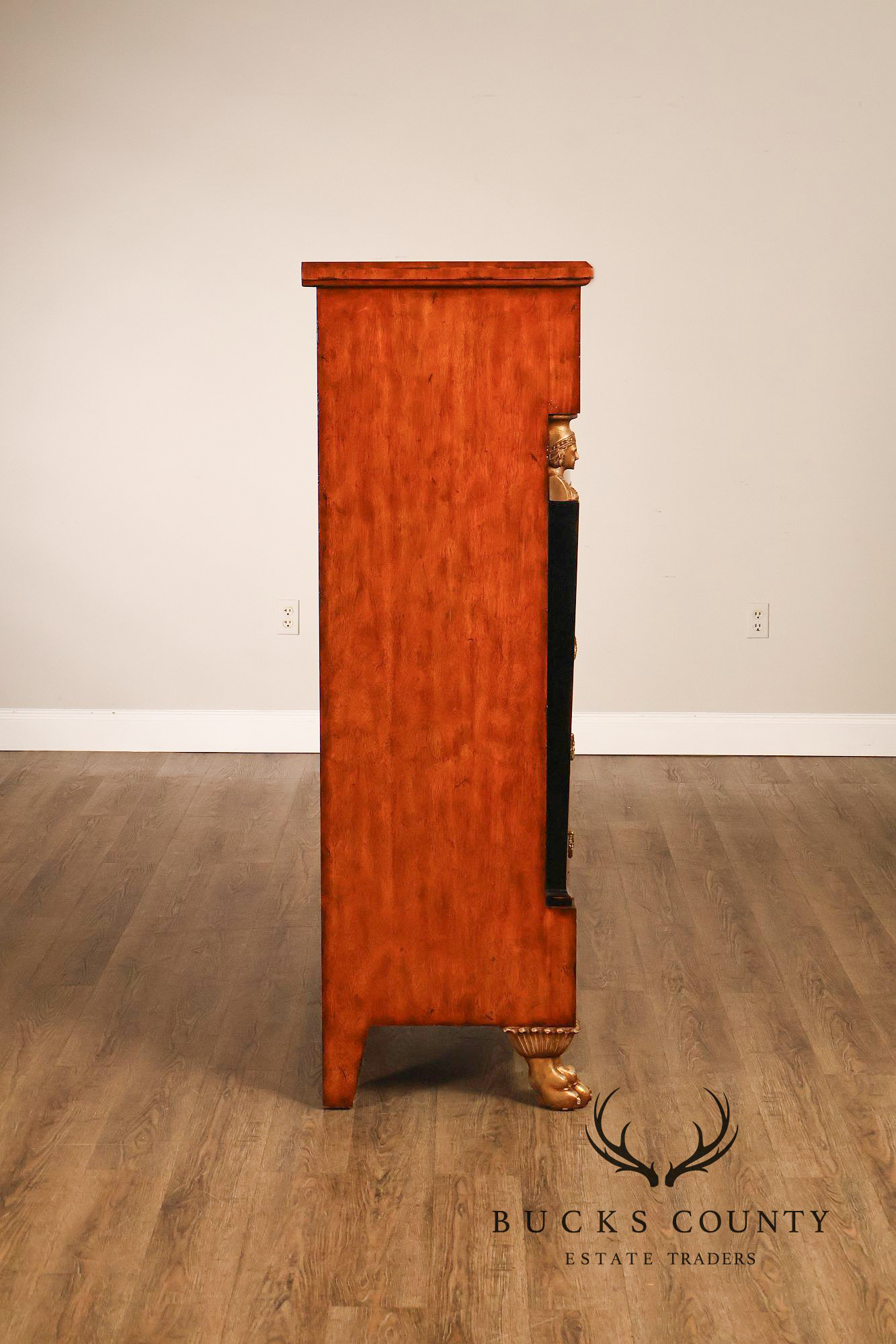 Lineage Home Furnishings Empire Style Tall Chest Of Drawers