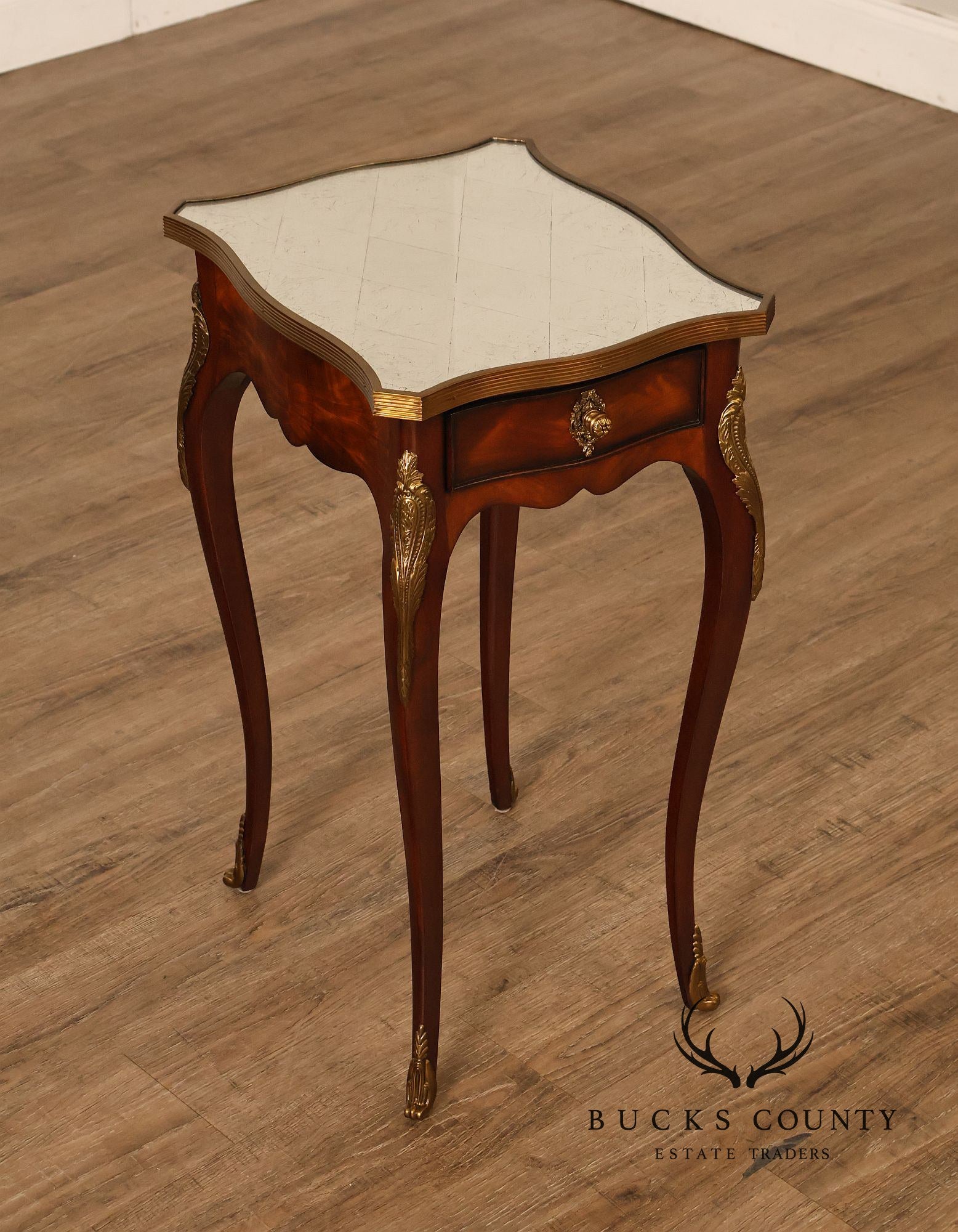 Theodore Alexander 18th Century Style Mahogany Lamp Table