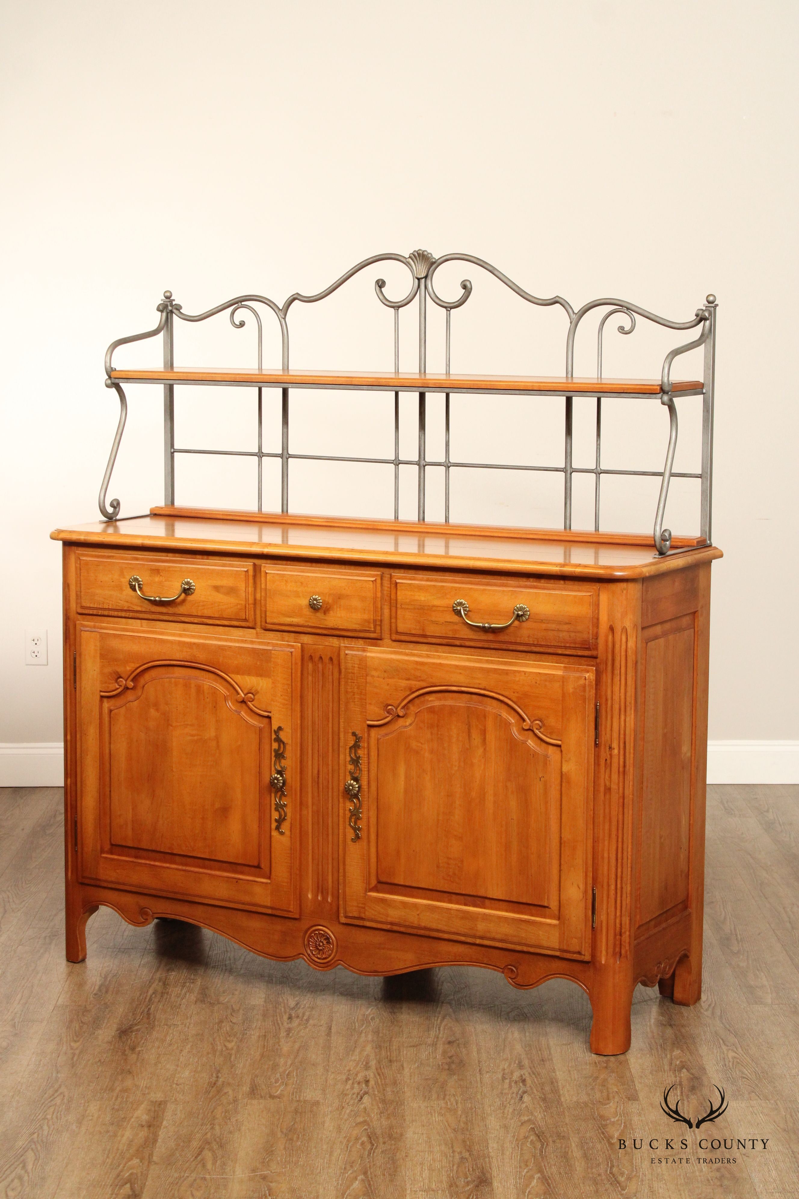 Ethan Allen French Country Style Maple Sideboard