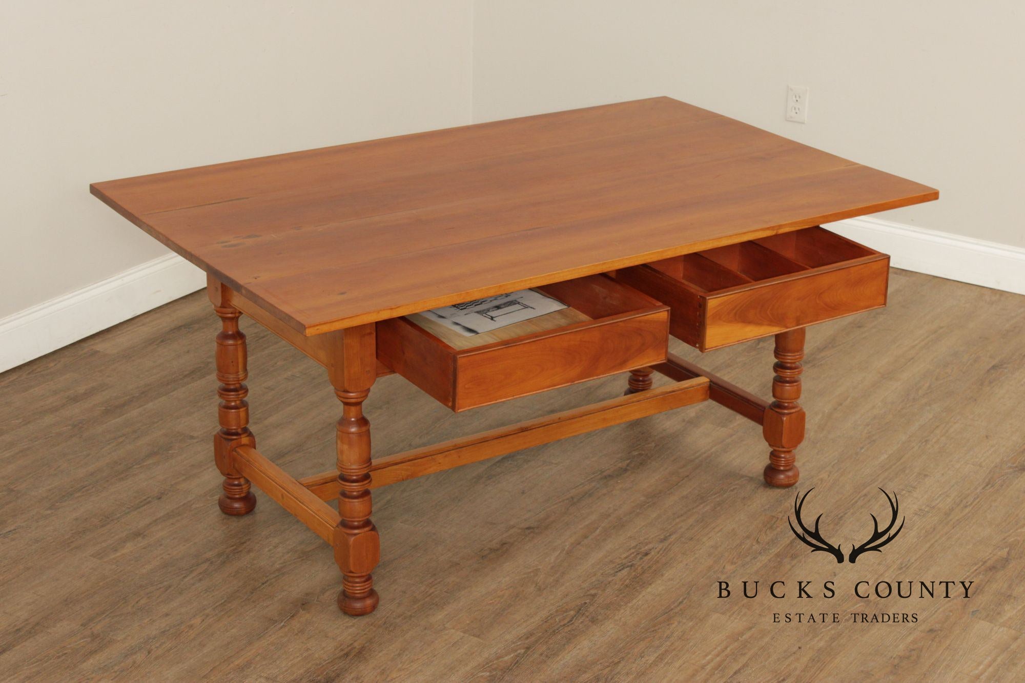 R.B. Chambers Hand Crafted Solid Cherry Tavern Table