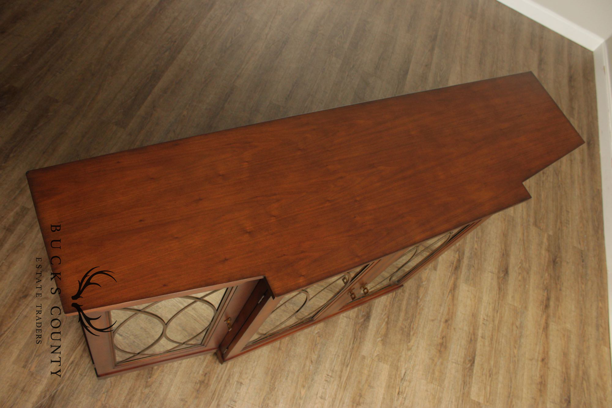 Century Furniture Percier Collection Mahogany Mirrored Sideboard Buffet