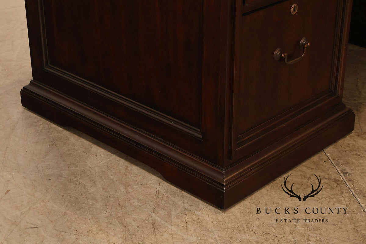 Bassett Traditional Executive Double Pedestal Desk