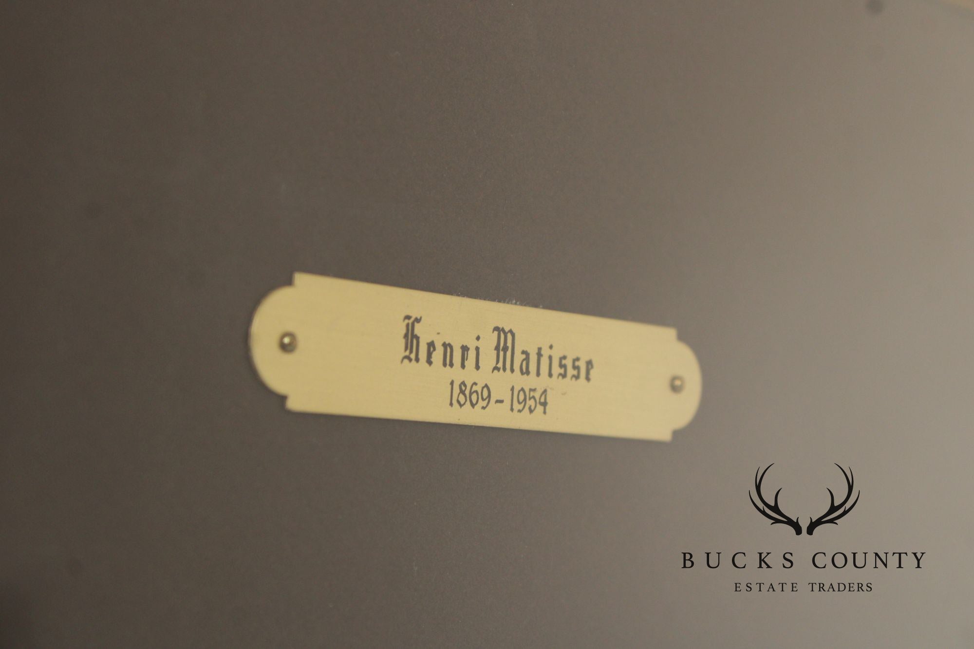 Henri Matisse Framed Lithograph, 'Zora, La Robe Jaune'