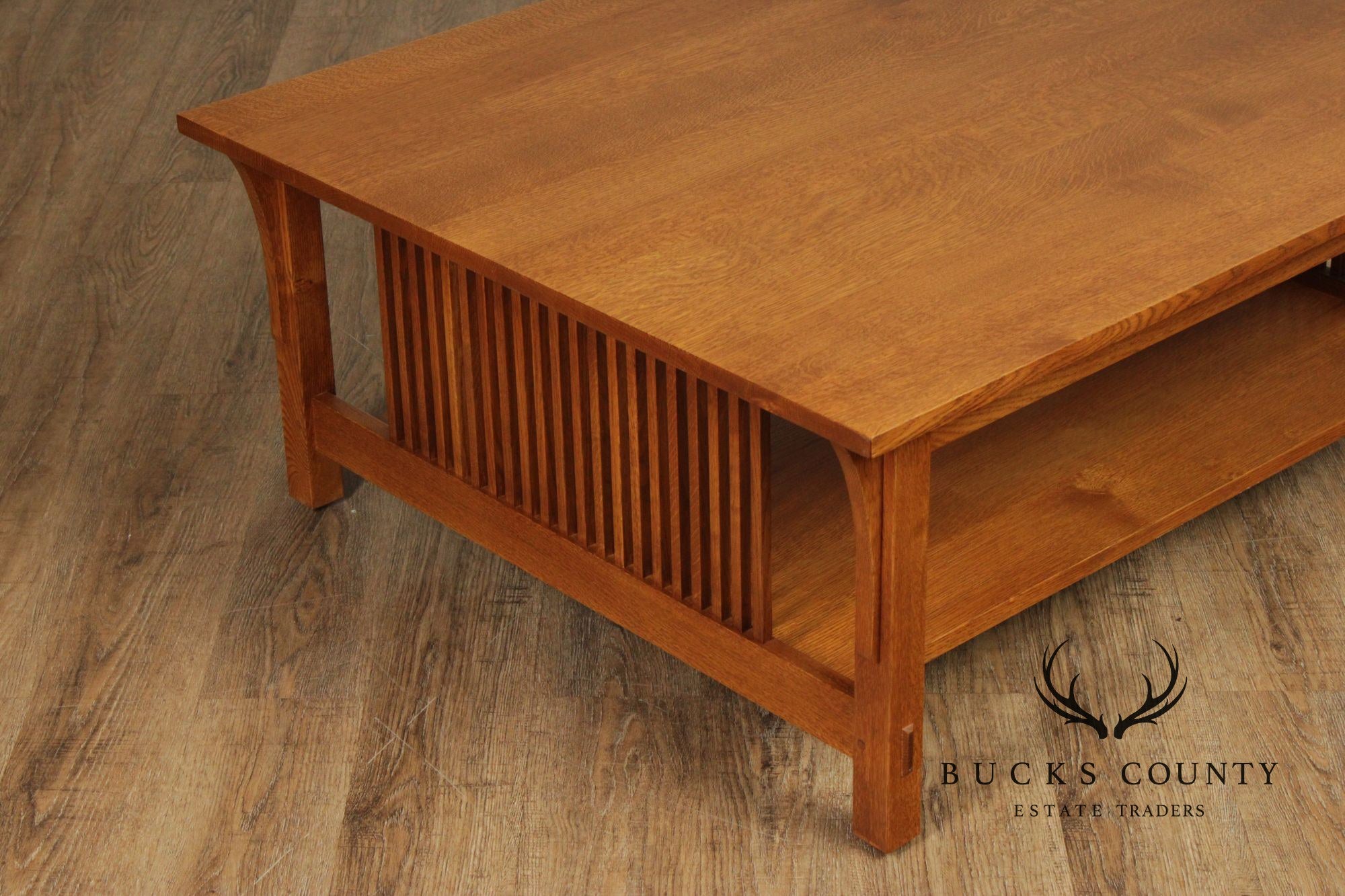 Stickley Mission Collection Oak Cocktail Table