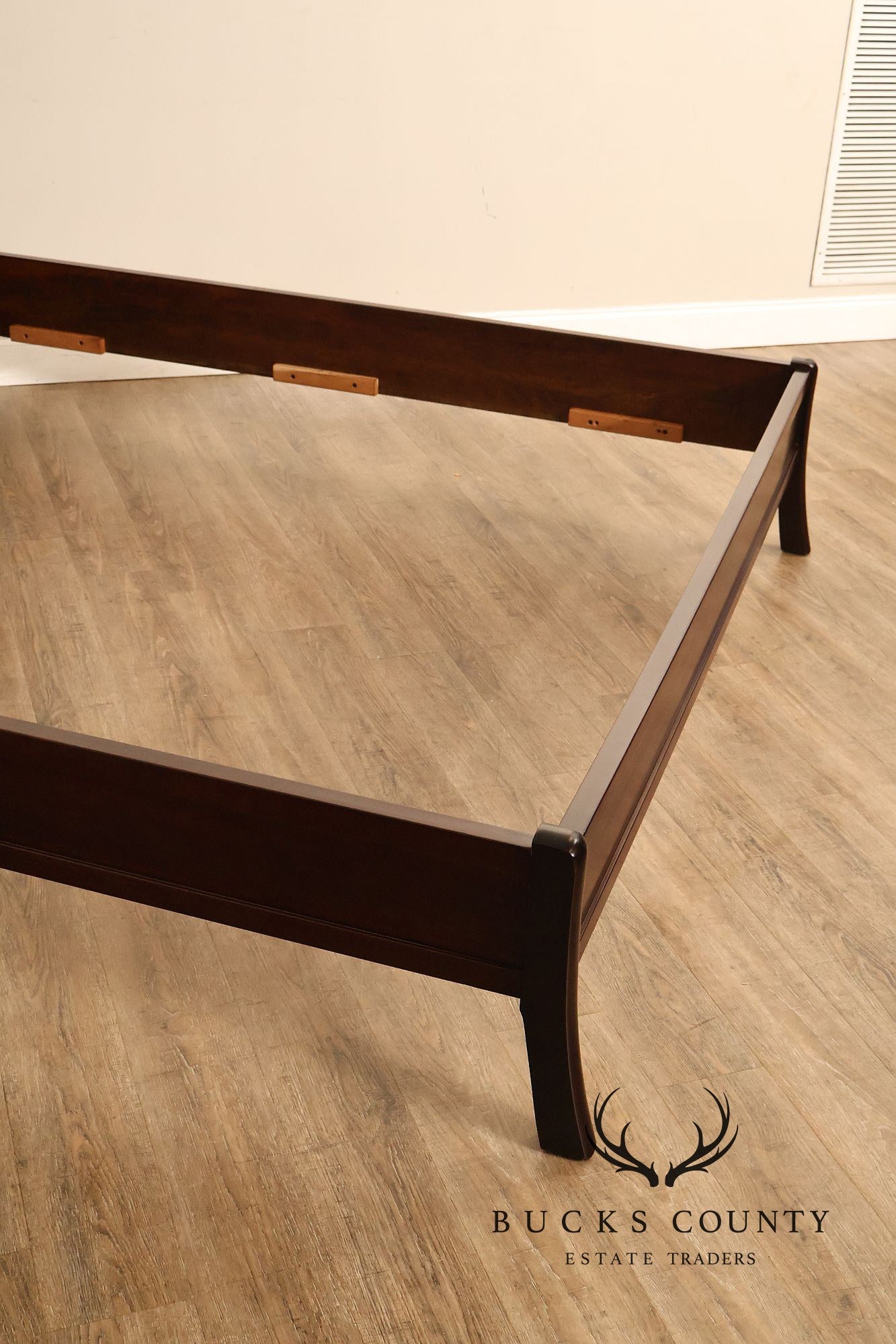 Stickley Cherry King Size Sleigh Bed