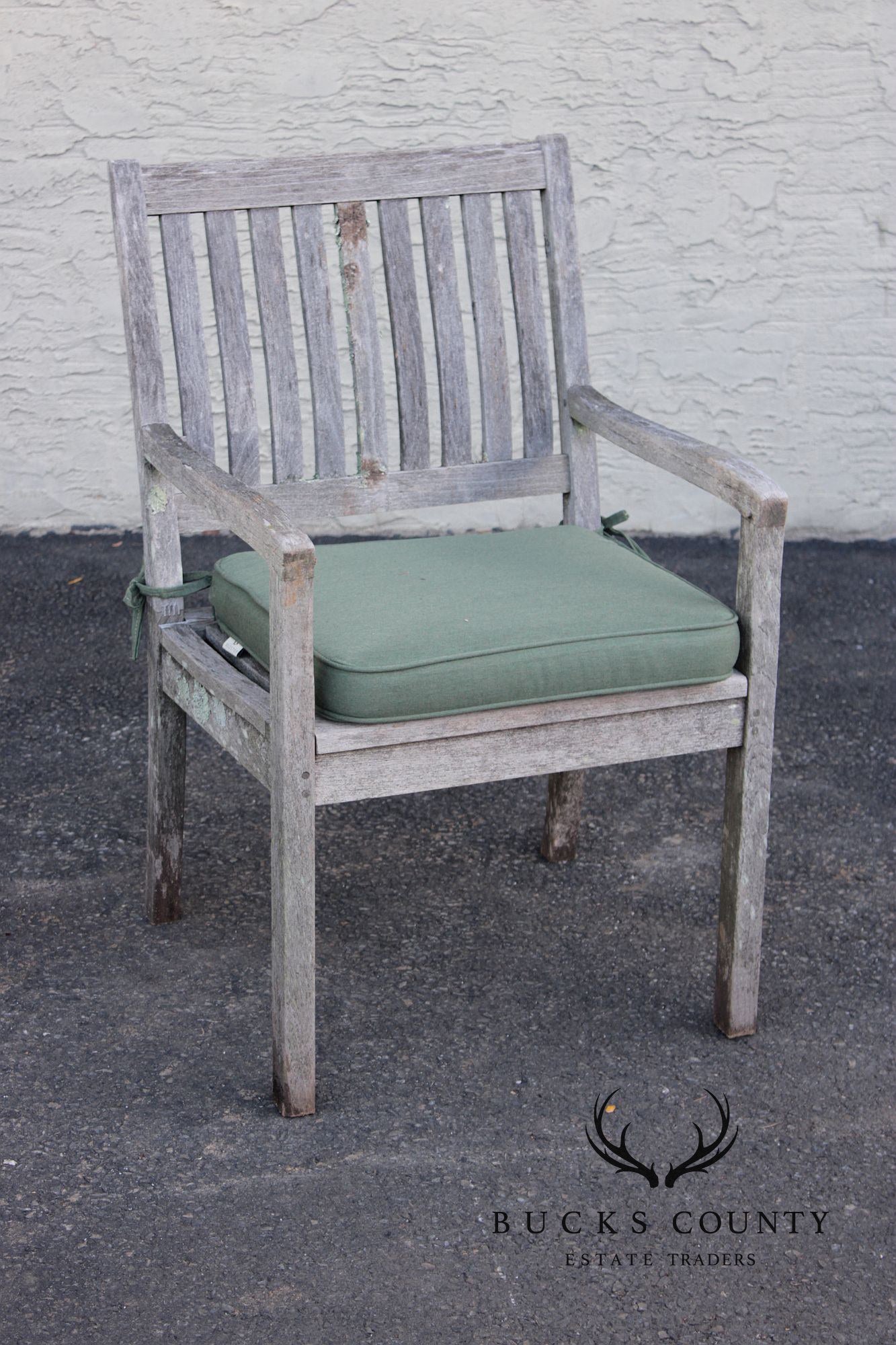Gloster Teak Outdoor Dining Table With Six Chairs
