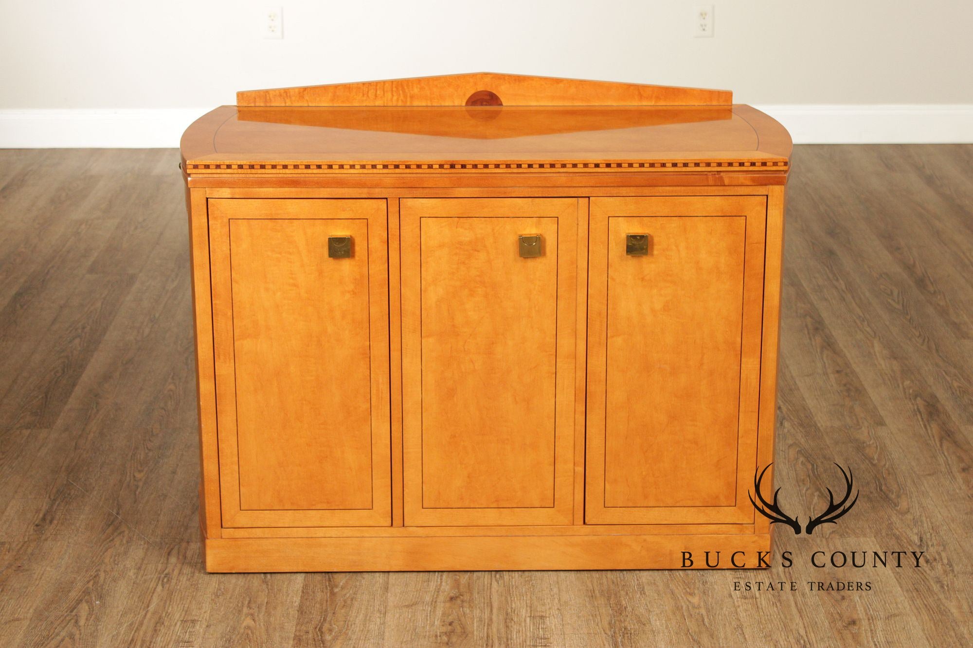 Hickory White Genesis Collection Biedermeier Style Maple Server