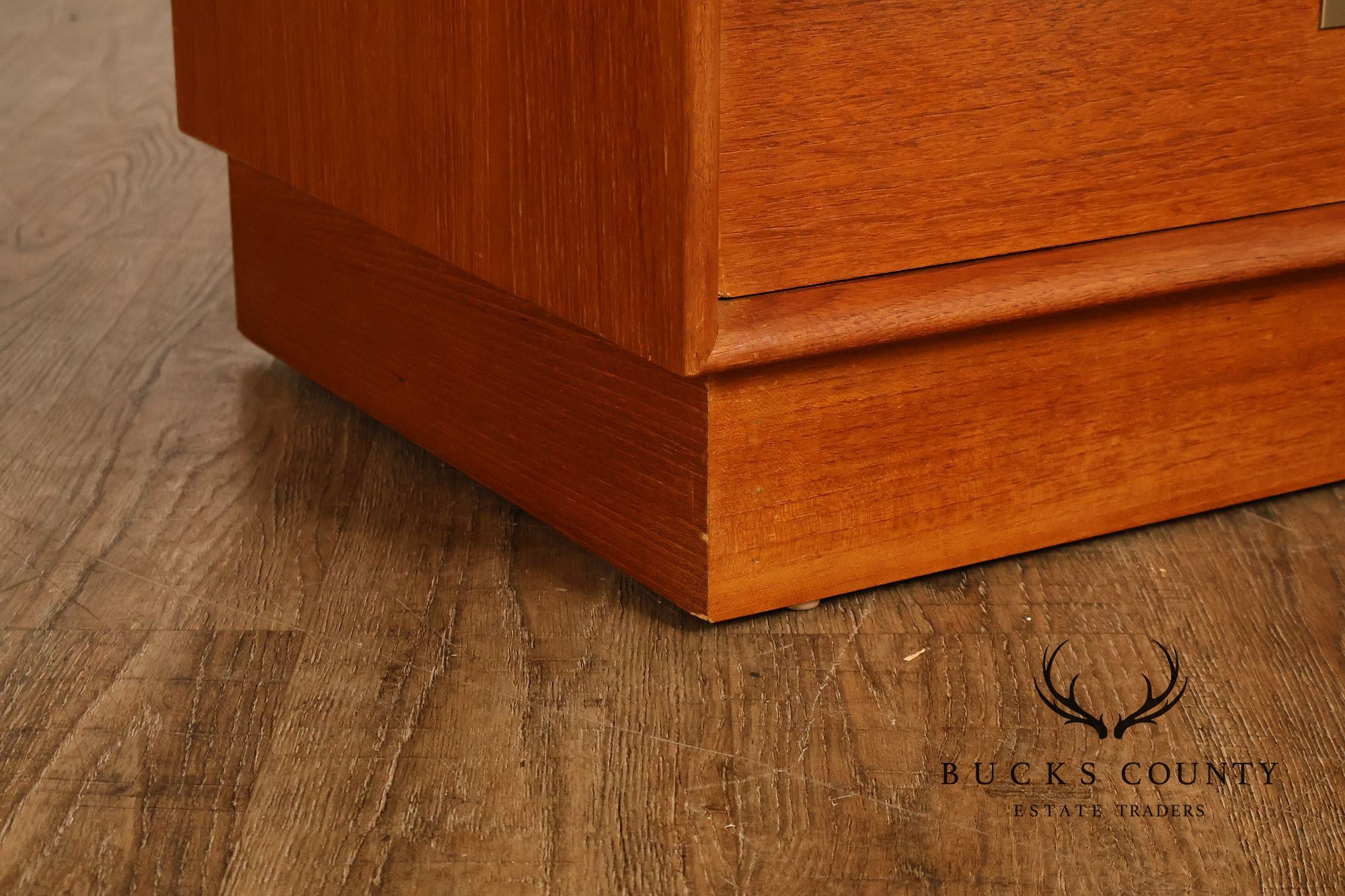 Danish Modern Teak Triple Dresser