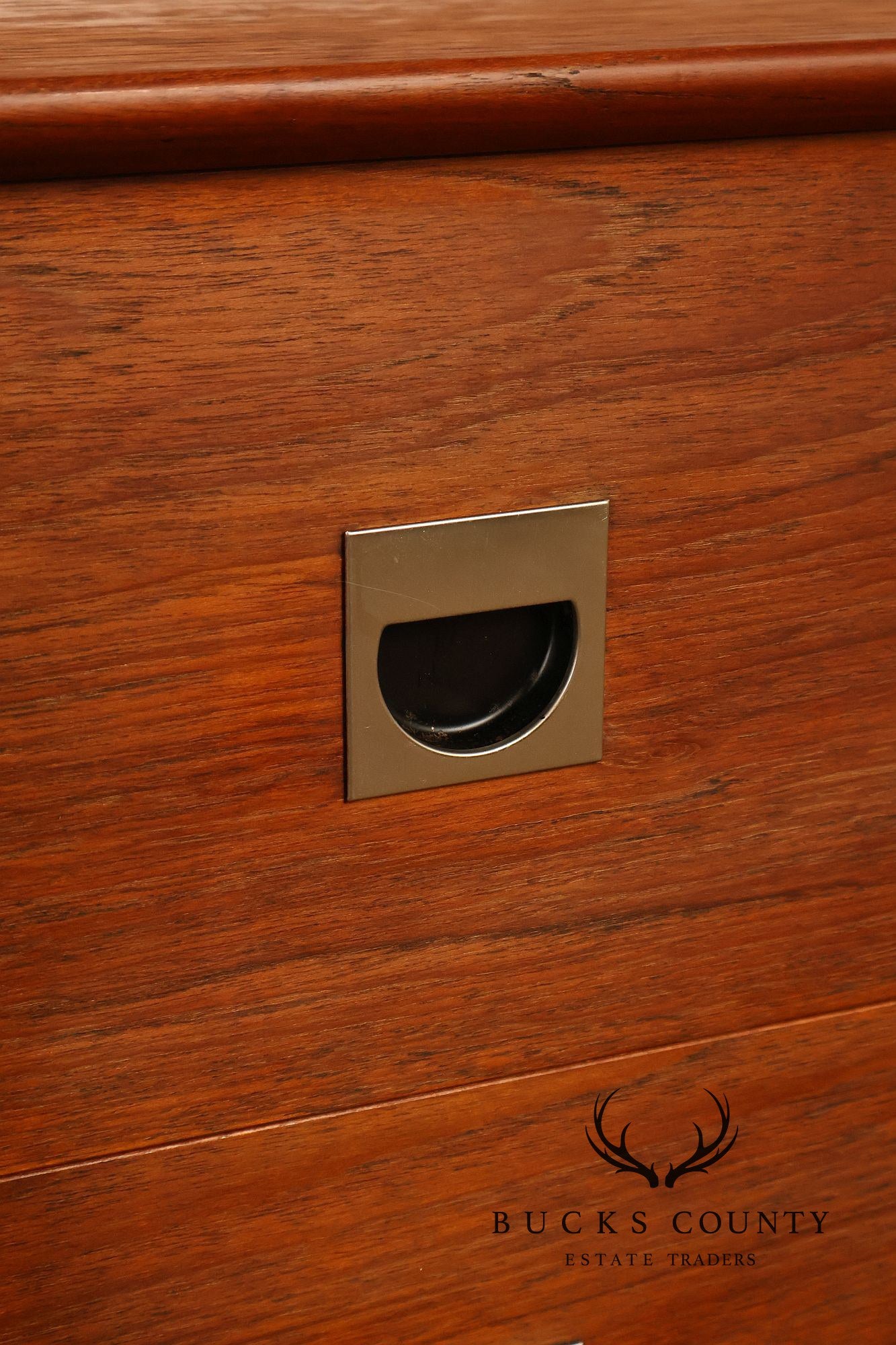 Mid Century Modern Teak Three Drawer Dresser
