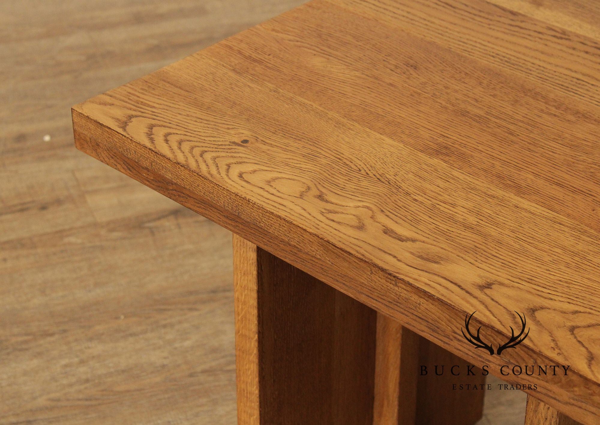 Mission Style 'Edgar' Oak End Table