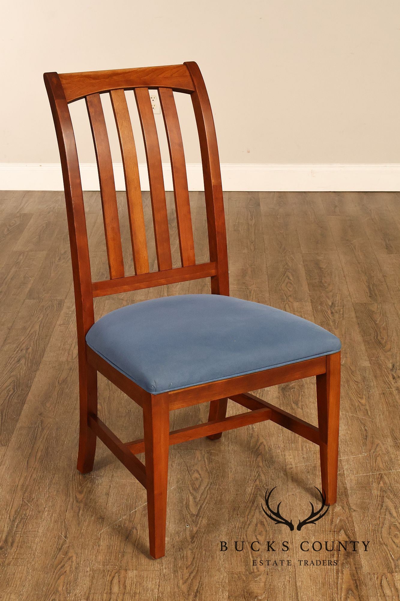 Ethan Allen 'American Impressions' Set of Eight Cherry Dining Chairs