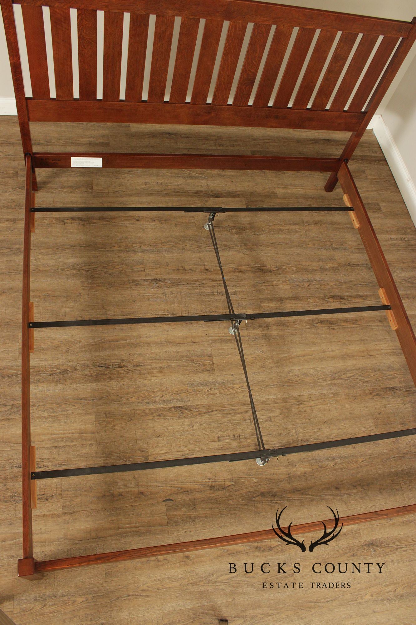 Stickley Mission Collection Oak King Size Bed