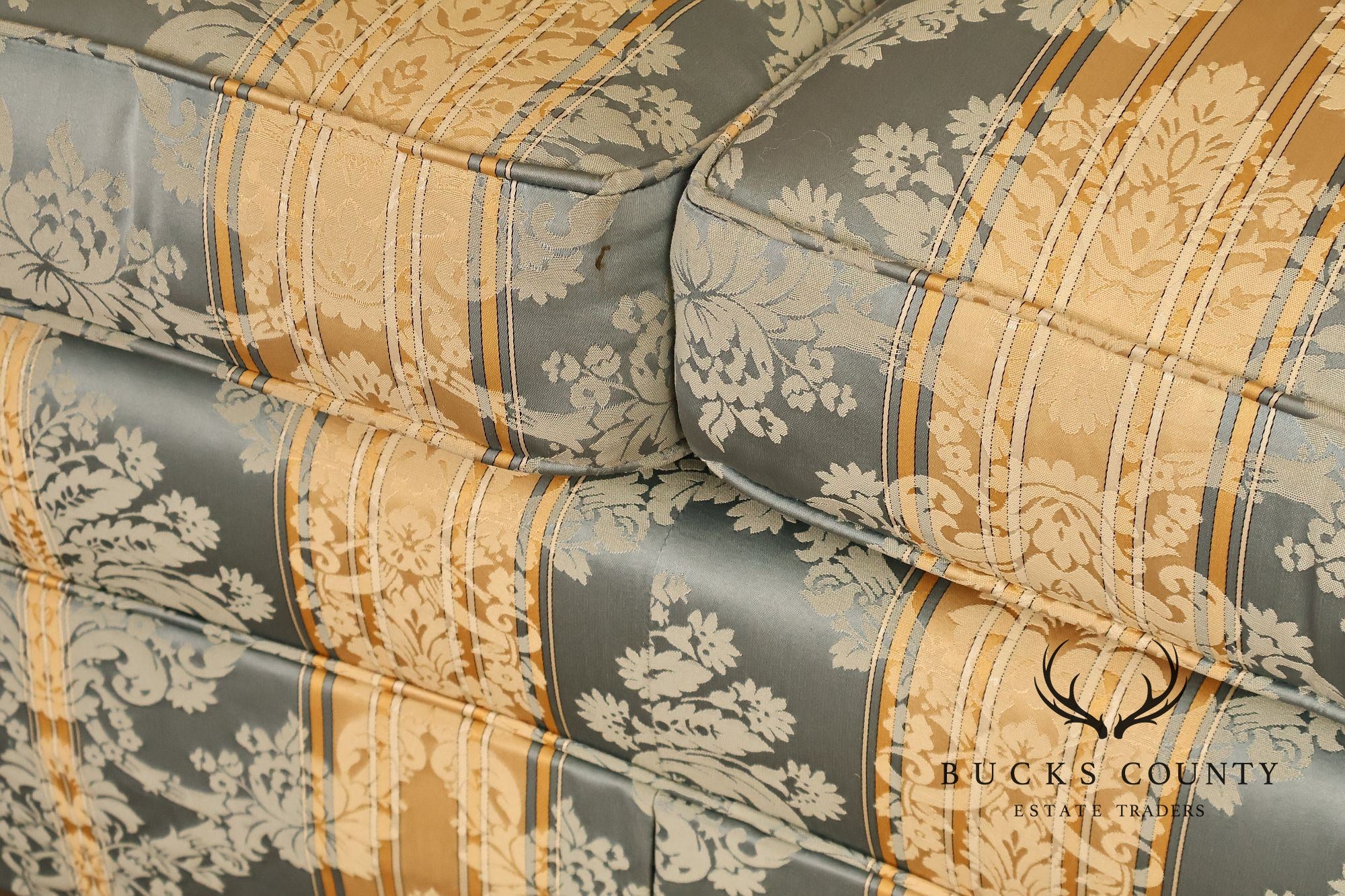 Kindel Custom Upholstered Channel Back Sofa