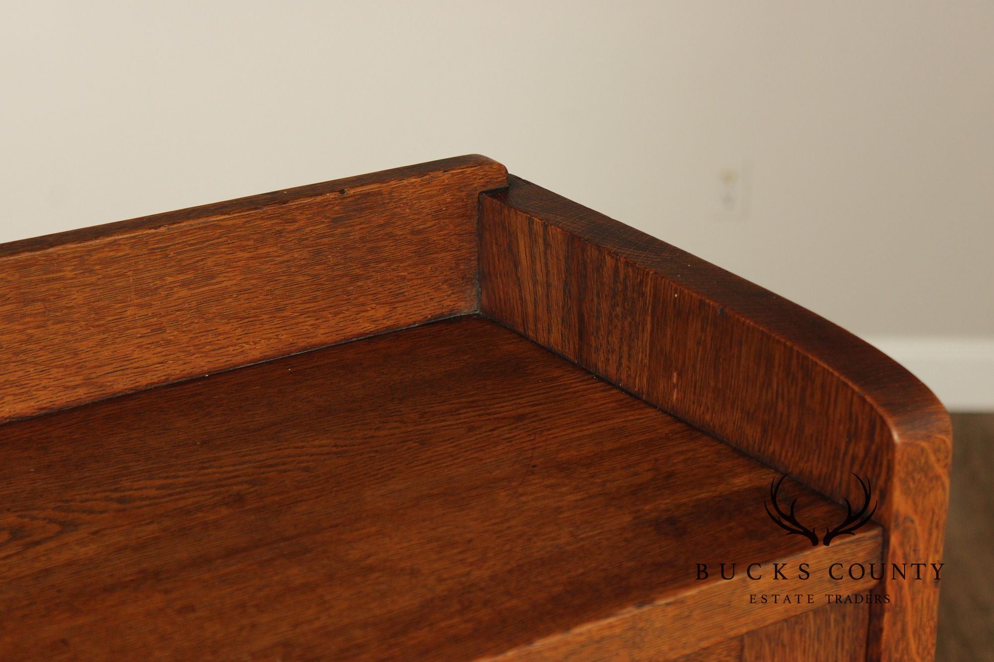 L. & J.G. Stickley Antique Mission Oak Two-Door Bookcase