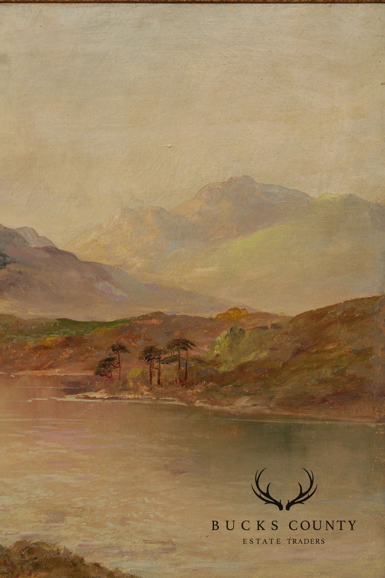 Francis E. Jamieson Oil Painting, Scottish Highlands