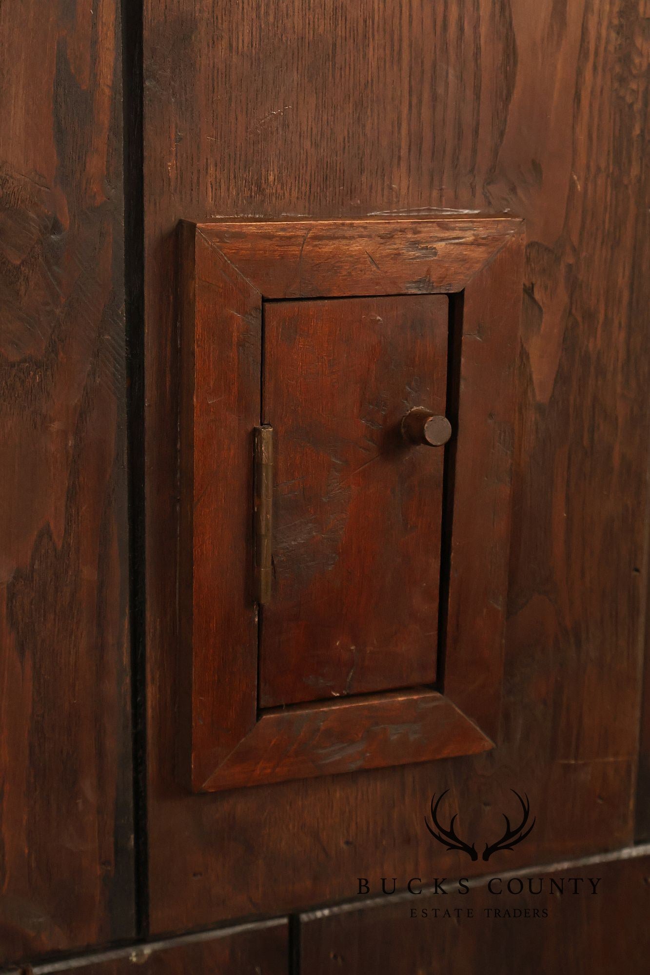 English Reproduction Georgian Style Linen Press Cabinet