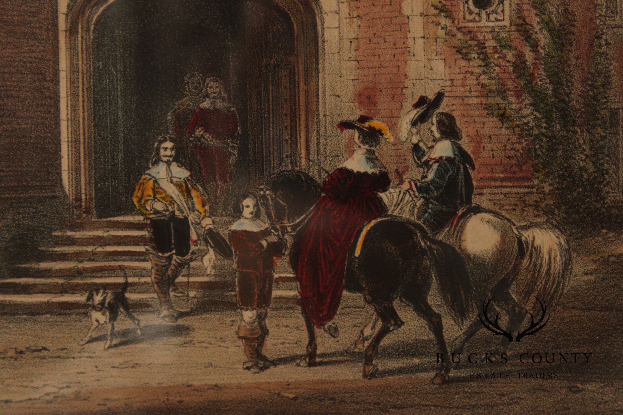 Joseph Nash Pair of Lithographs, 'Bramshill Hants' & 'Brereton, Cheshire'