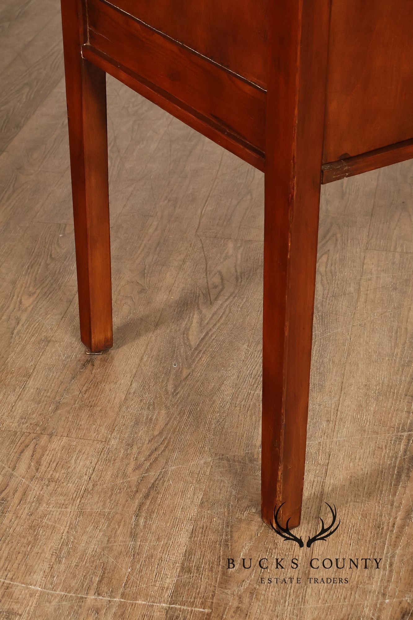 Antique American Bench Made Server Table