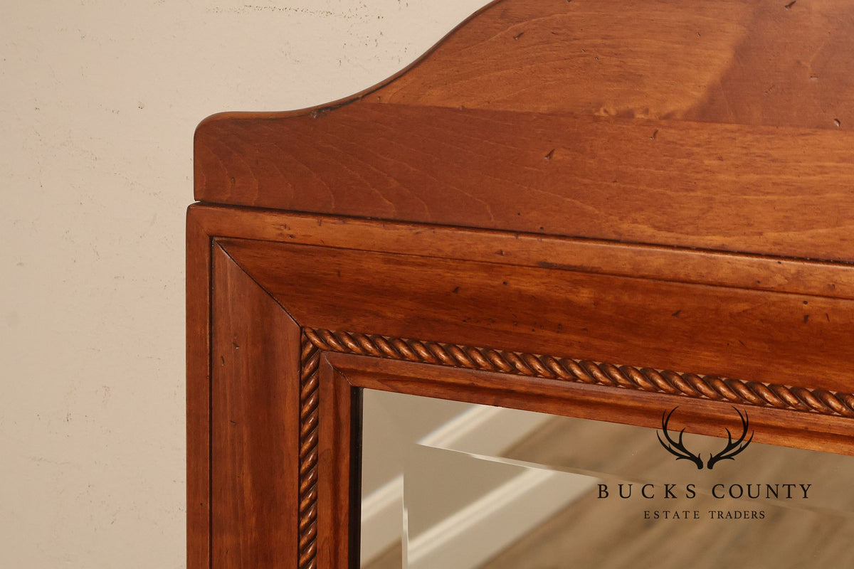 Ethan Allen 'Country Crossings' Maple Wall Mirror