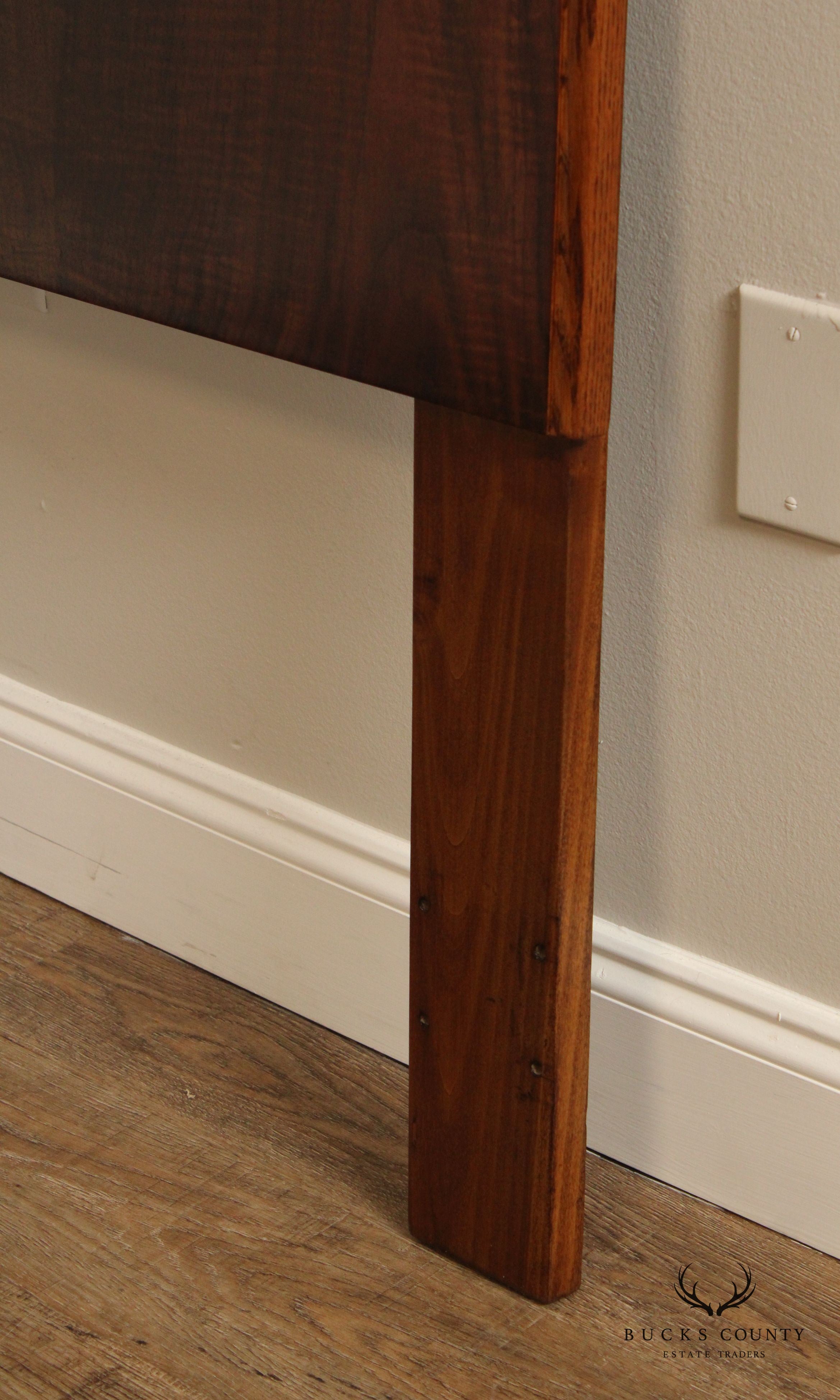 Lane Mid Century Modern Walnut Queen Headboard