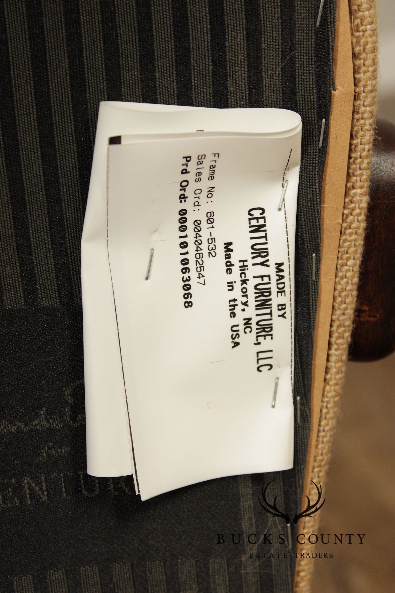 Century Furniture Chippendale Style Pair of Carved Mahogany Armchairs