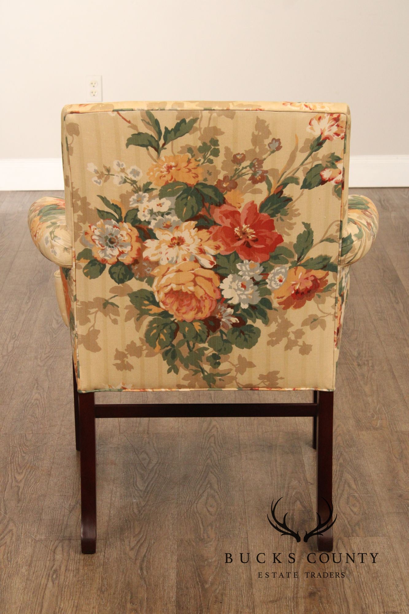 'A Colony Original' Georgian Style Mahogany Armchair