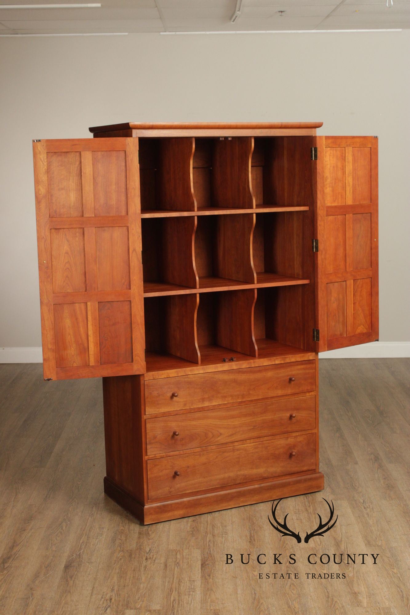 Stickley 'Duanesburg' Cherry Door Chest