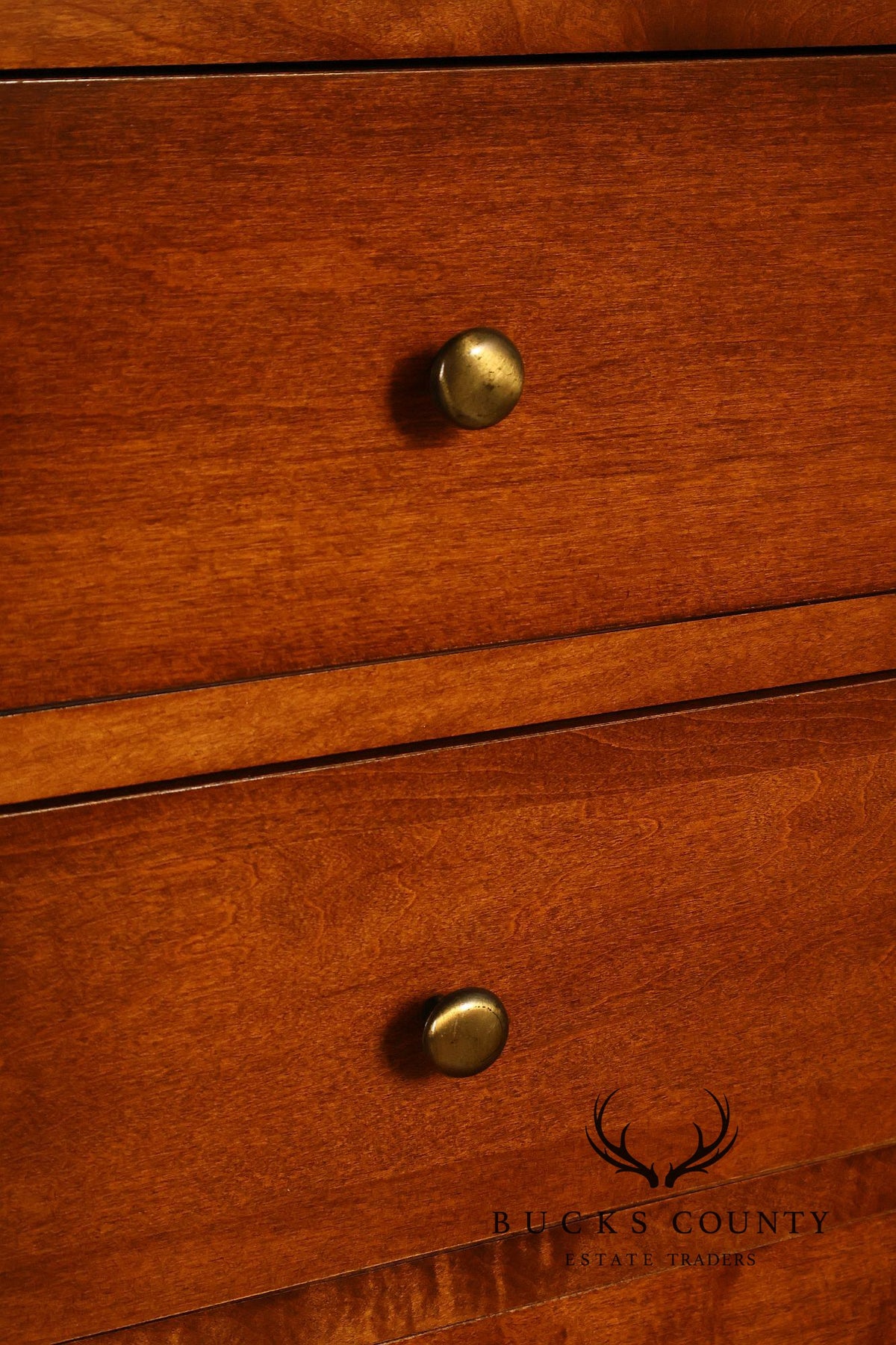 Shermag Louis Philippe Style Cherry Tall Chest