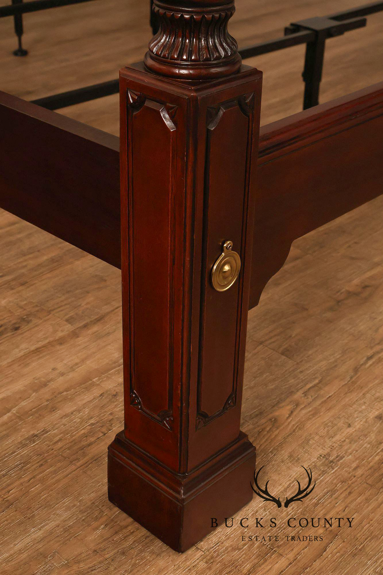 Hickory Chair King Size Mahogany Poster Bed