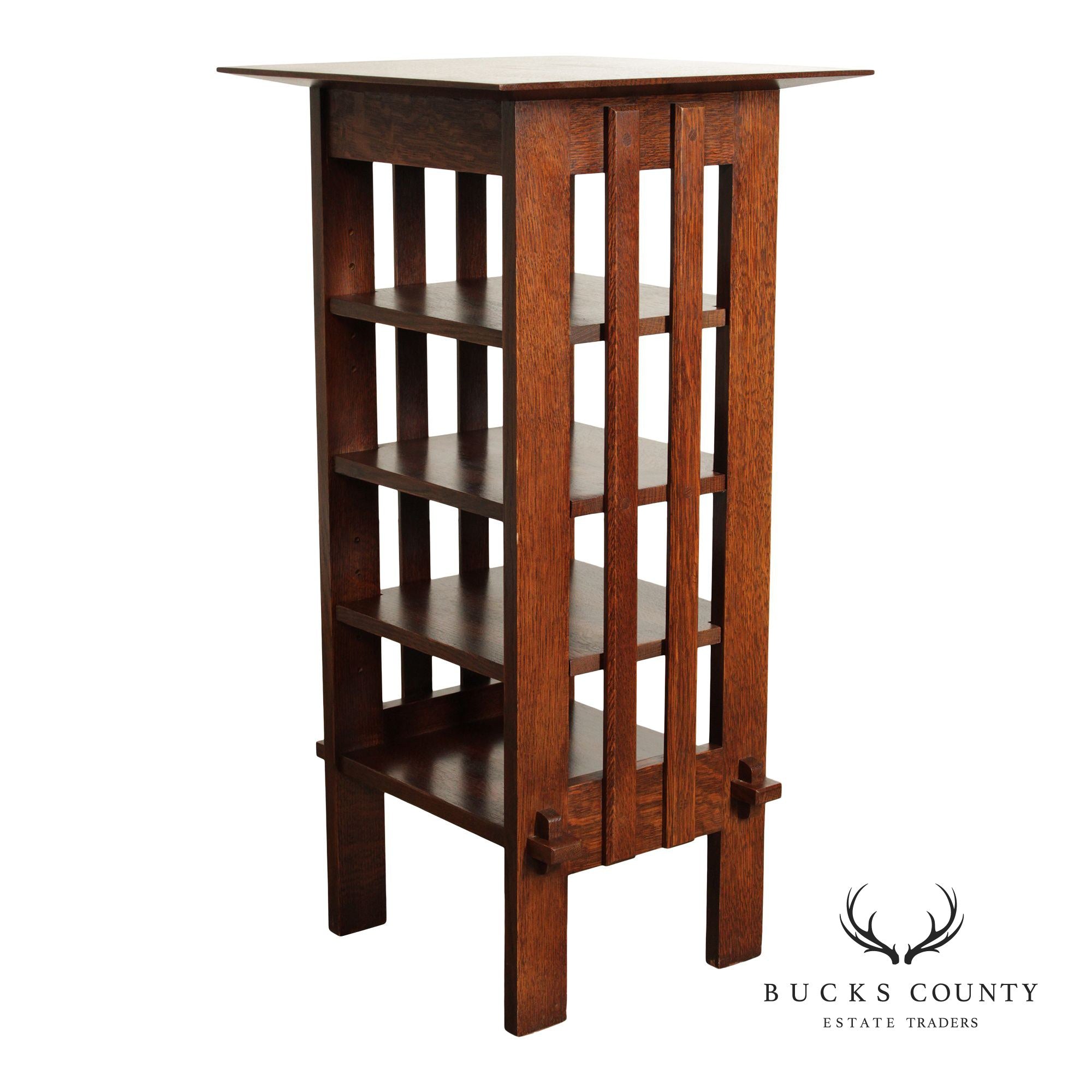 Stickley Mission Collection Oak  Magazine Rack