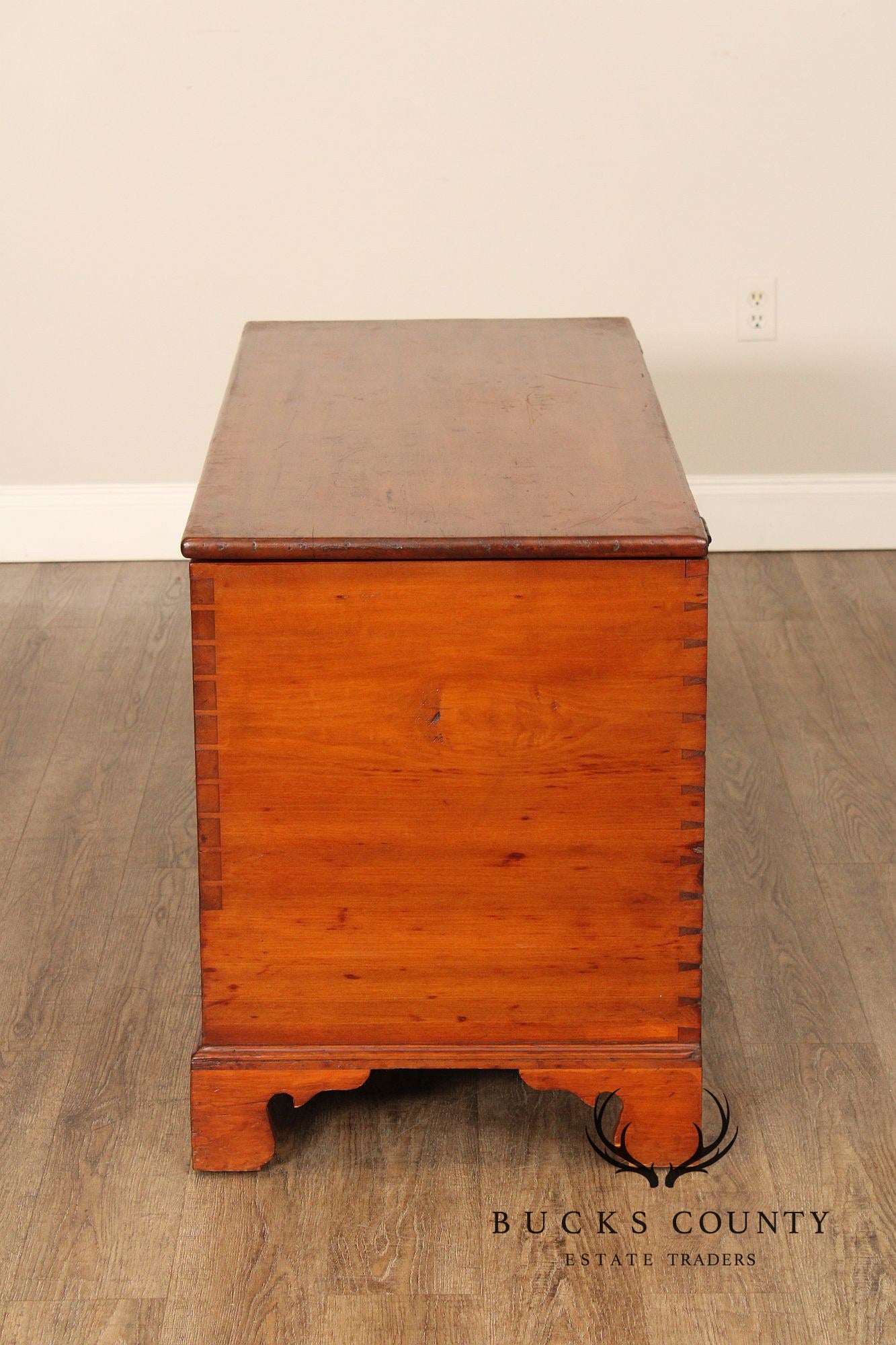 Antique Chippendale Style Blanket Chest