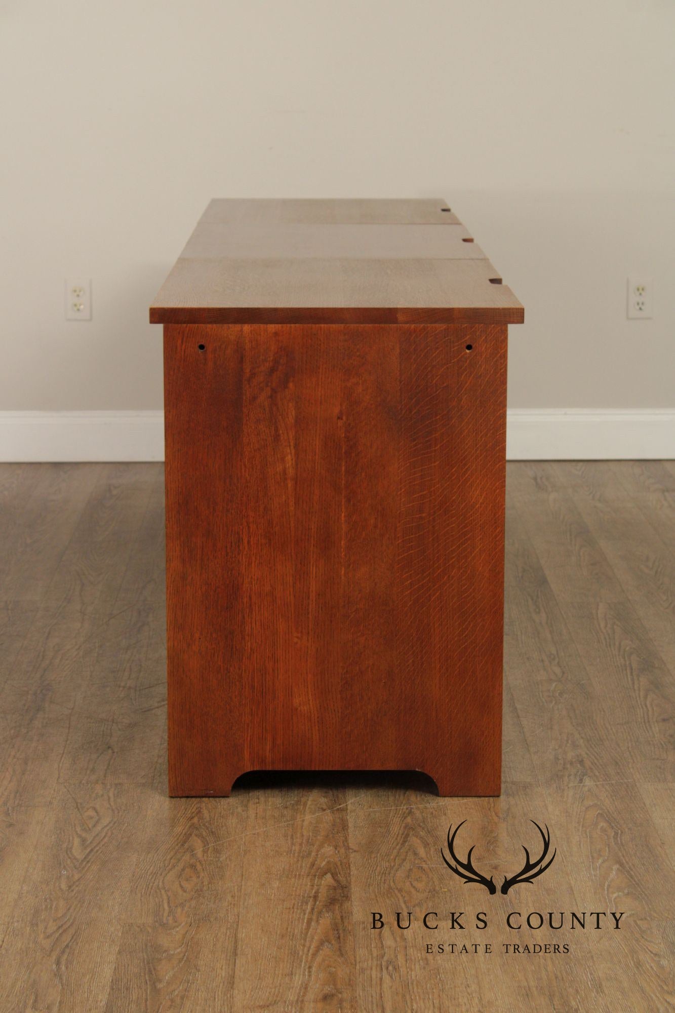 Stickley Mission Collection Oak Office Credenza