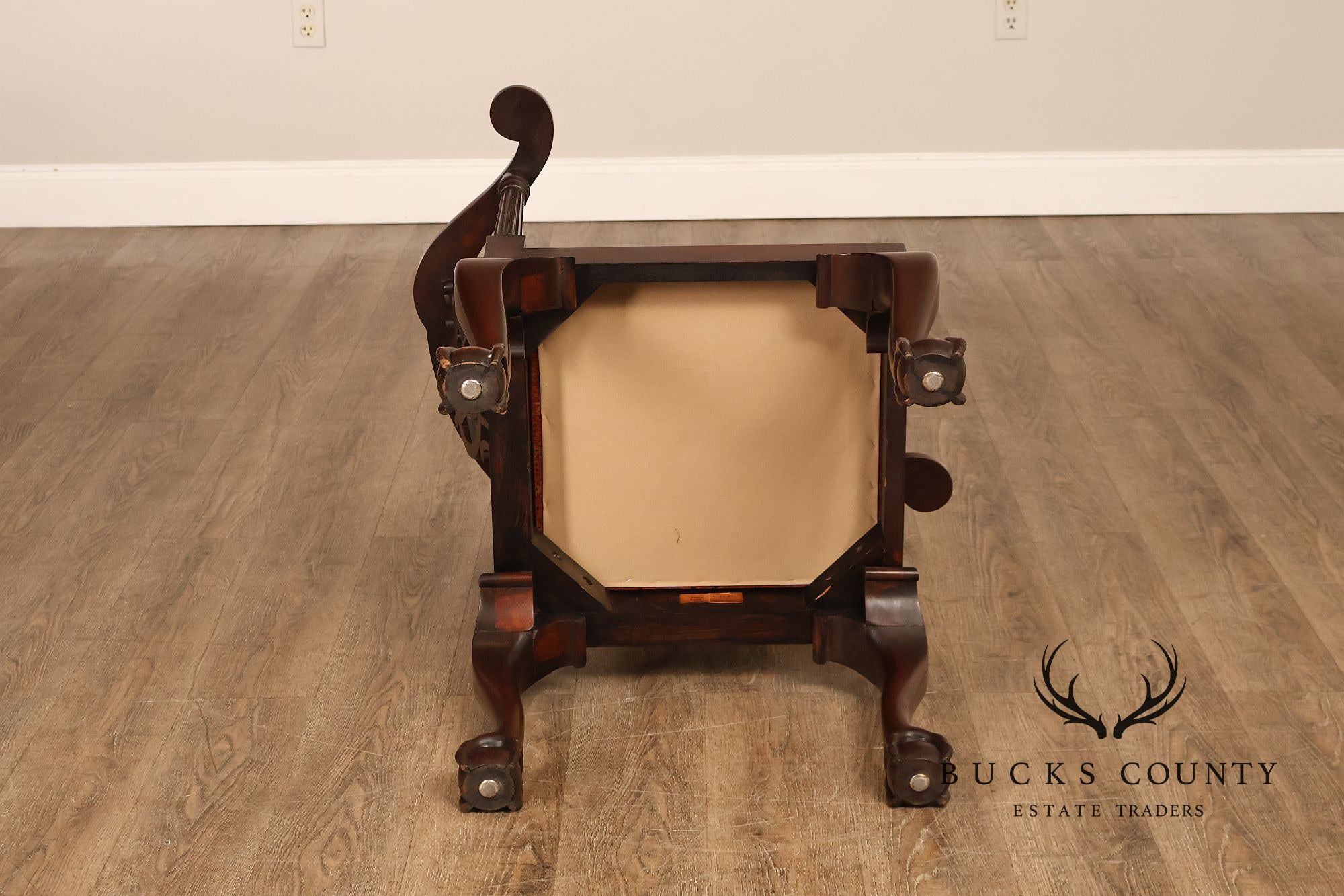 Kittinger Furniture Chippendale Style Mahogany CW-48 Corner Chair