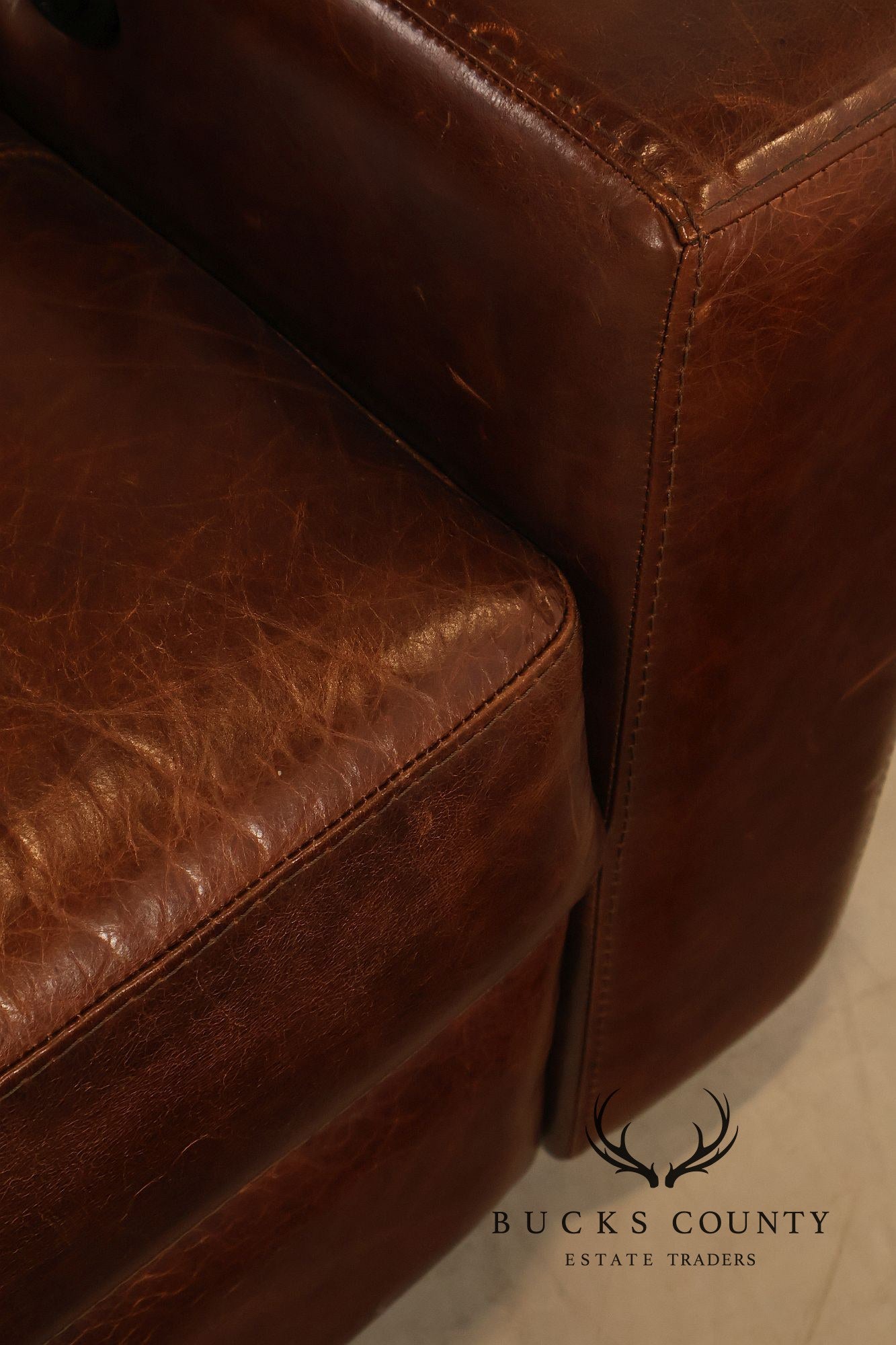 Soft Line Pair of 'Energia' Leather Power Reclining Sofas