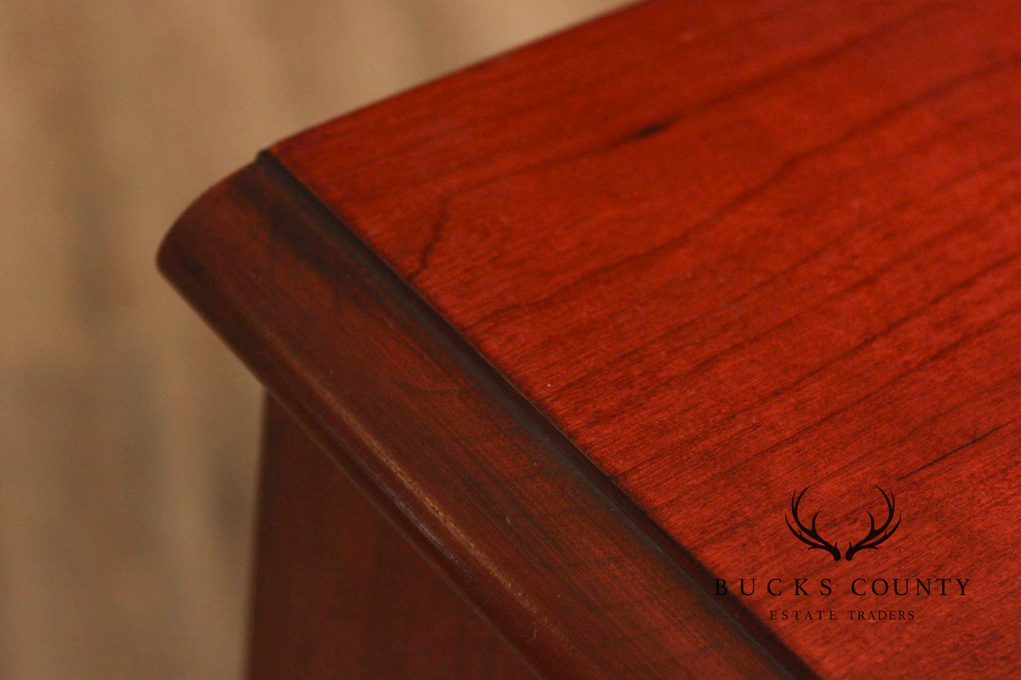 Pennsylvania House Chippendale Style Cherry Chest on Chest